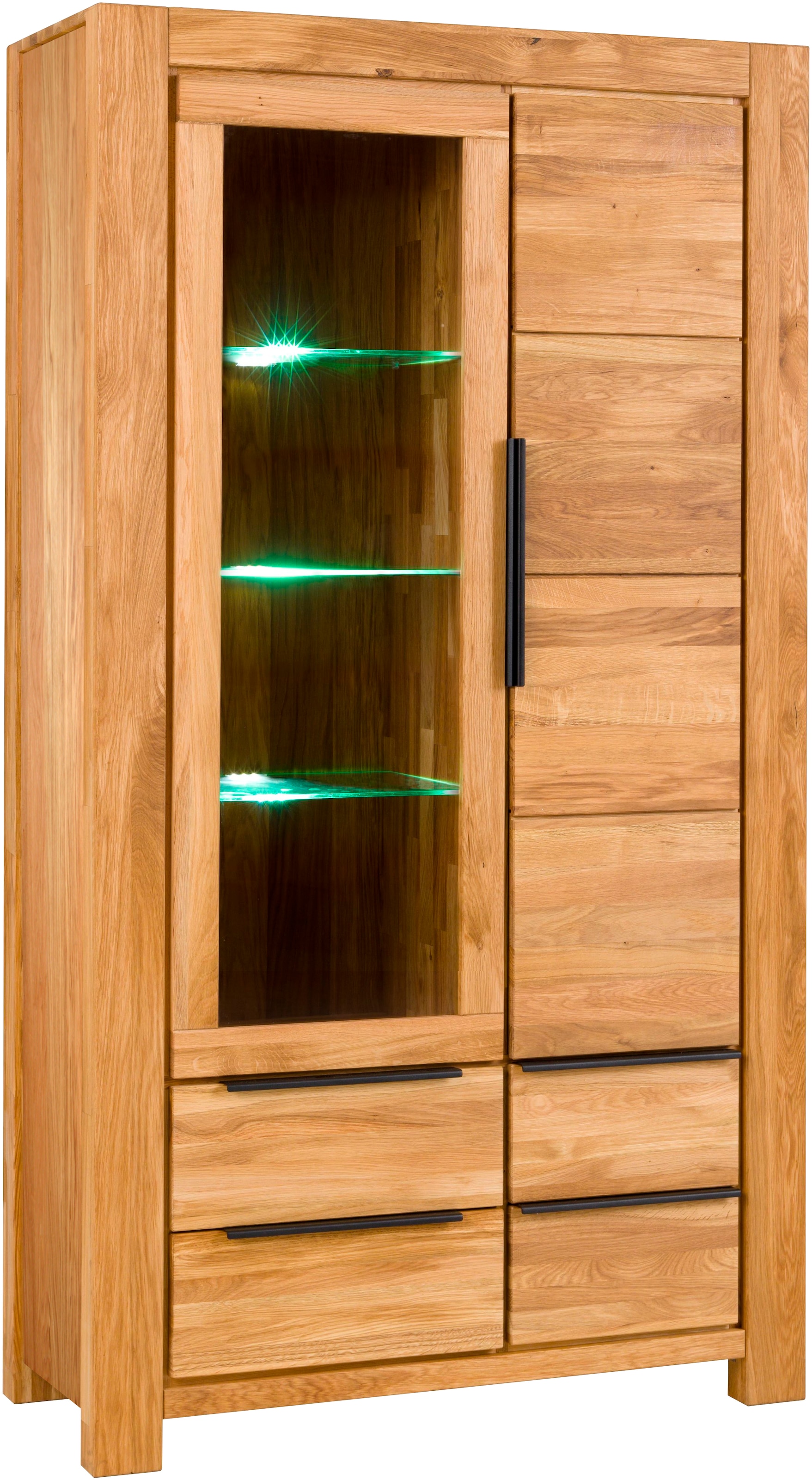 Image of Home affaire Vitrine Schubladen mit Selbsteinzug, Türen mit Dämpfern für sanftes Schliessen