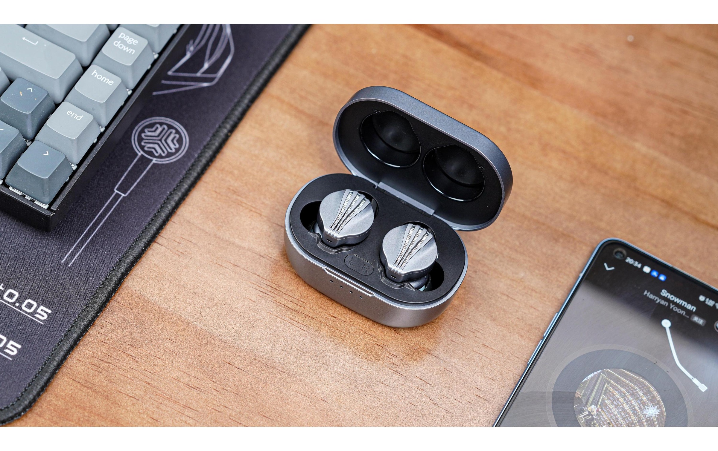In-Ear-Kopfhörer »FiiO FW3 Grau«, Bluetooth