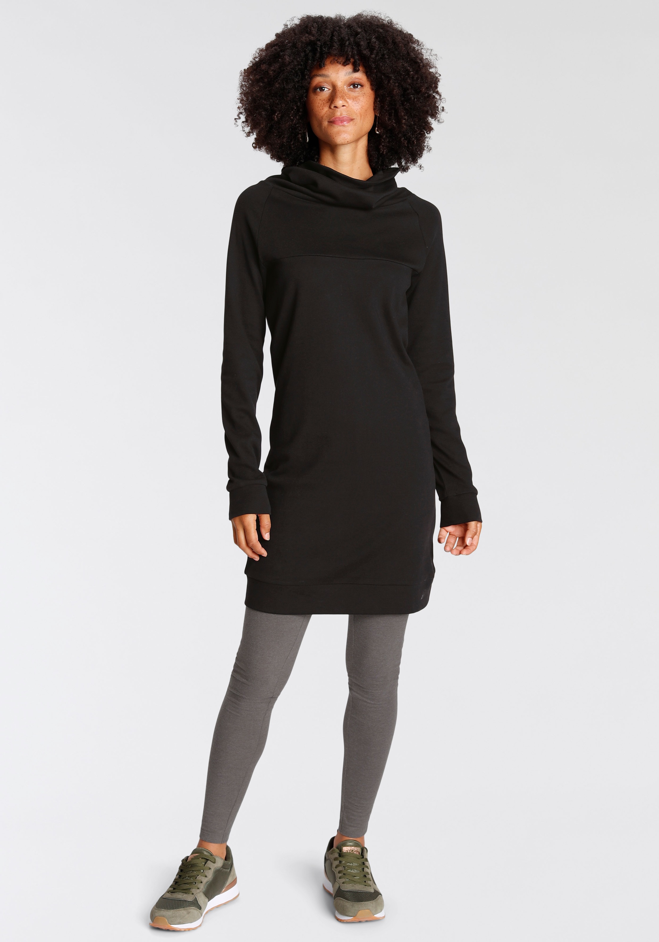 Image of Flashlights Sweatkleid, (Set, 2 tlg., mit Leggings), mit Schlauchkragen bei Ackermann Versand Schweiz