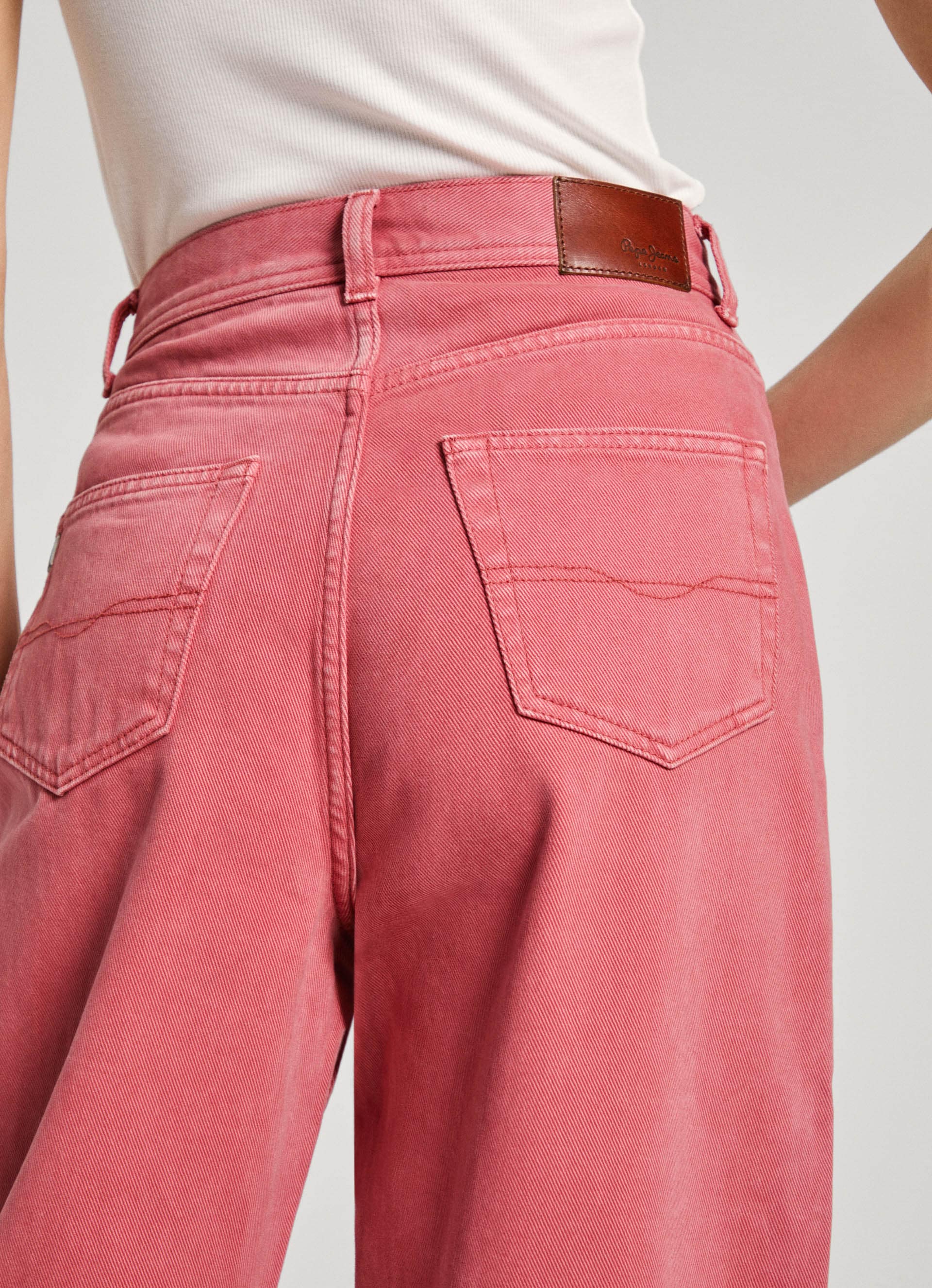 Pepe Jeans High-waist-Jeans »BARREL JEANS UHW«, mit weitem Bein aus Baumwolldenim