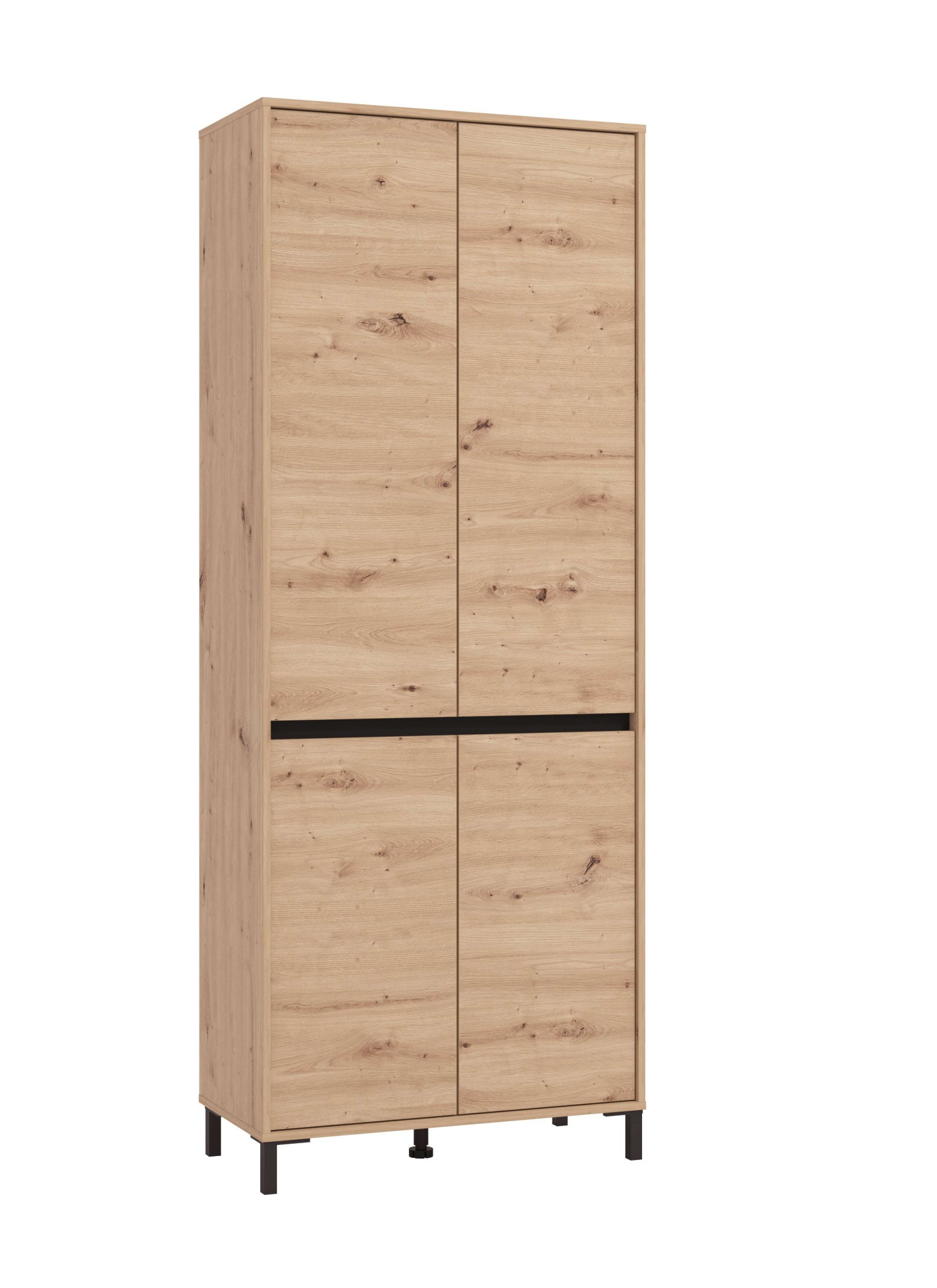 Home affaire Armoire à chaussures »Flannan, Schuhregal, Schuhkommode, Gesamthöhe 205,5 cm« acht Regale und eine Schublade, Gesamtbreite 80 cm