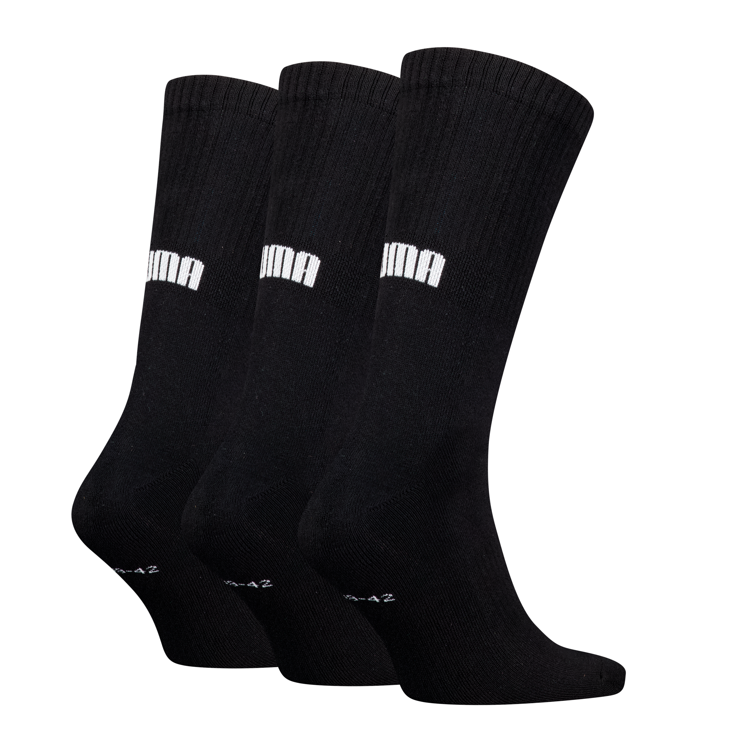 PUMA Socken »PUMA UNISEX CUSHIONED NEXT CREW 3P«, (3 Paar, 3 Paar), mit Zonenpolsterung für zusätzlichen Komfort