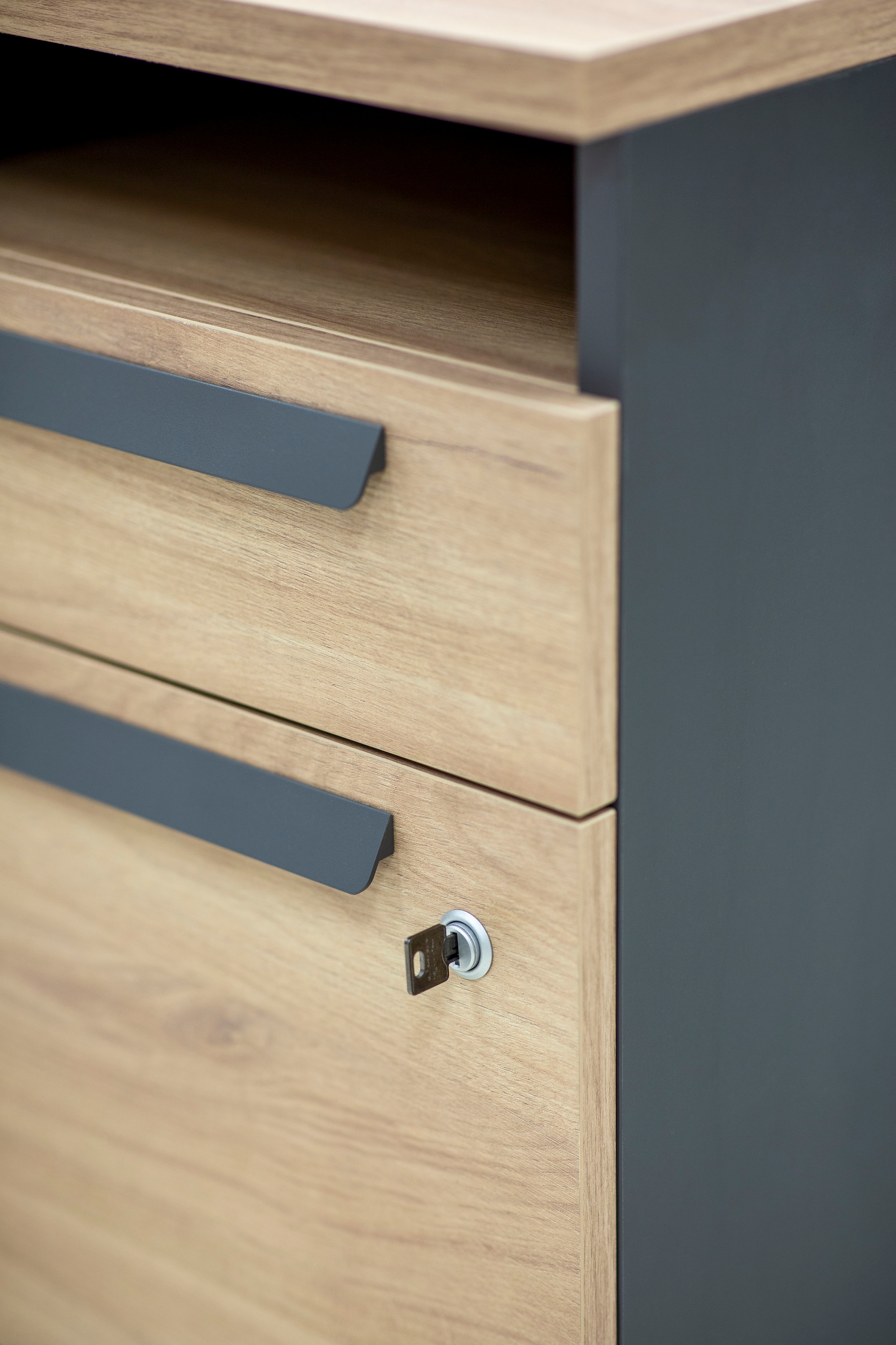 Gami Aktenschrank »ARCADE« wahlweise 1 Schublade für Hängeregister oder 1 Stiftbox