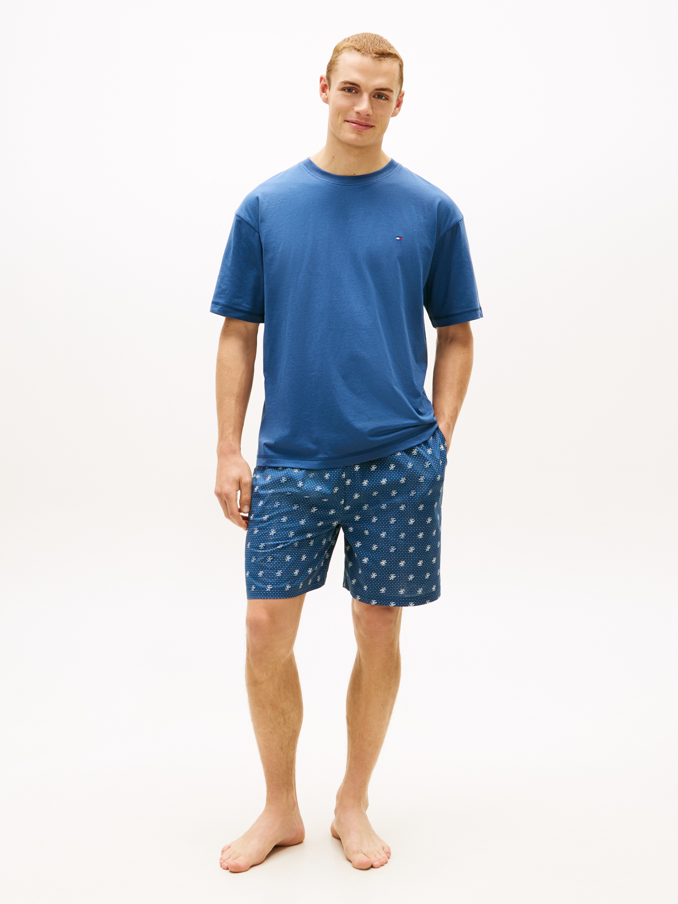 Image of Tommy Hilfiger Underwear Shorty Original Pyjama mit Shorts und Print