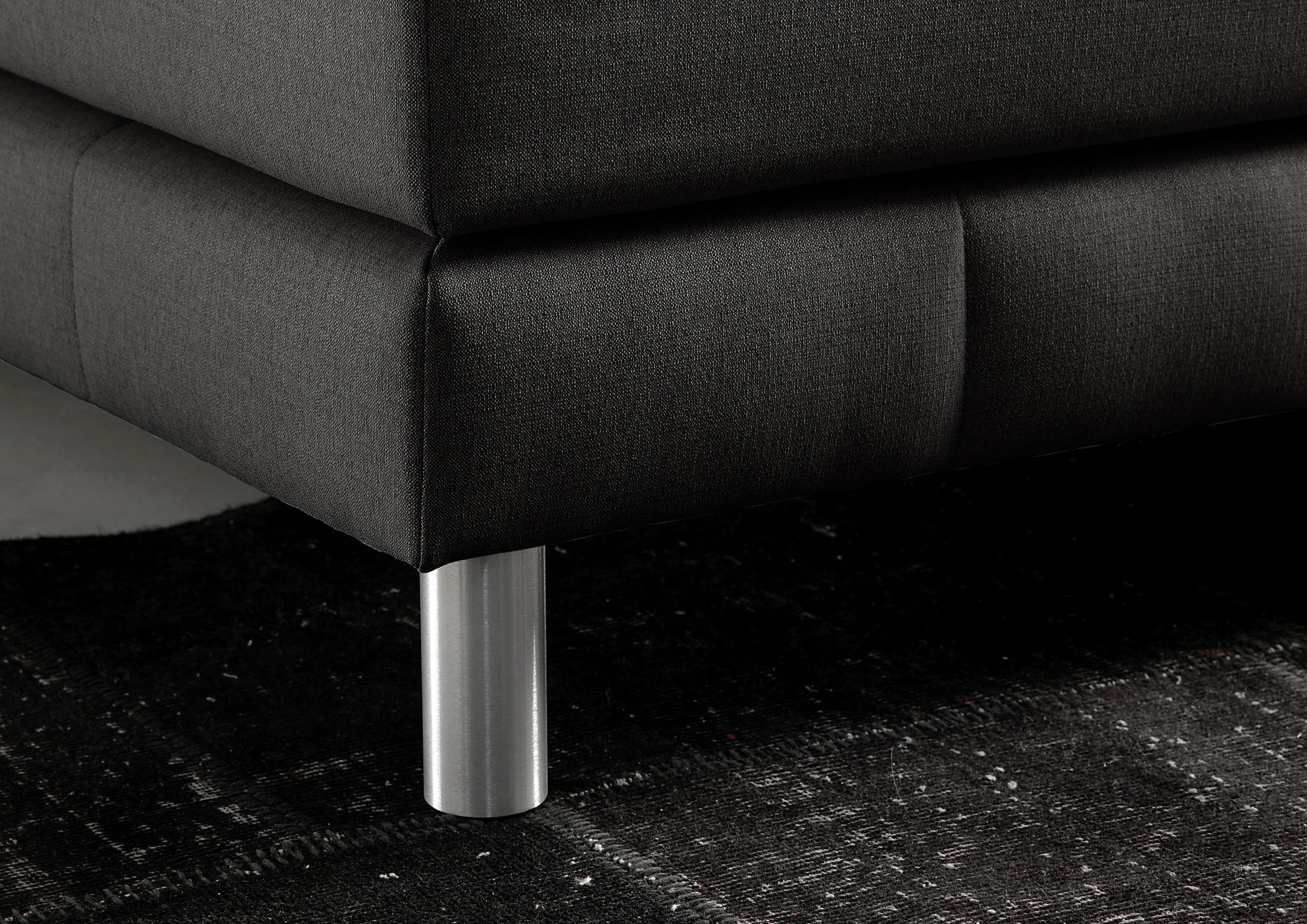 Home affaire Boxspringbett »Cafone« inkl. Topper, 5 Breiten, 3 Matratzenarten und 3 Härtegraden wählbar