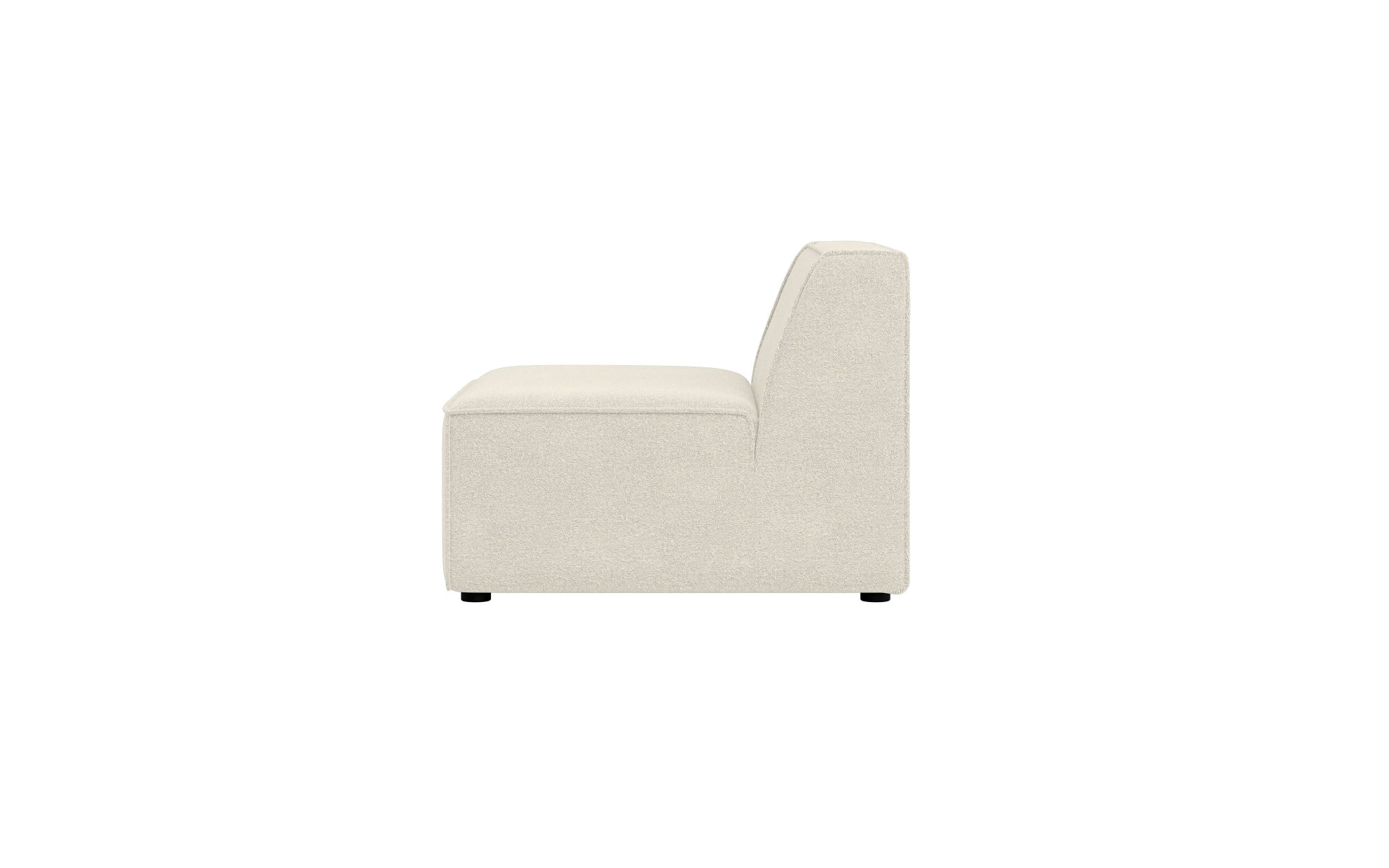 INOSIGN Sessel »Bequemer Sessel Cavan, Masse B/T/H: 90/90/72 cm«, ohne Armlehne, mit Wellenunterfederung, auch in Bouclé