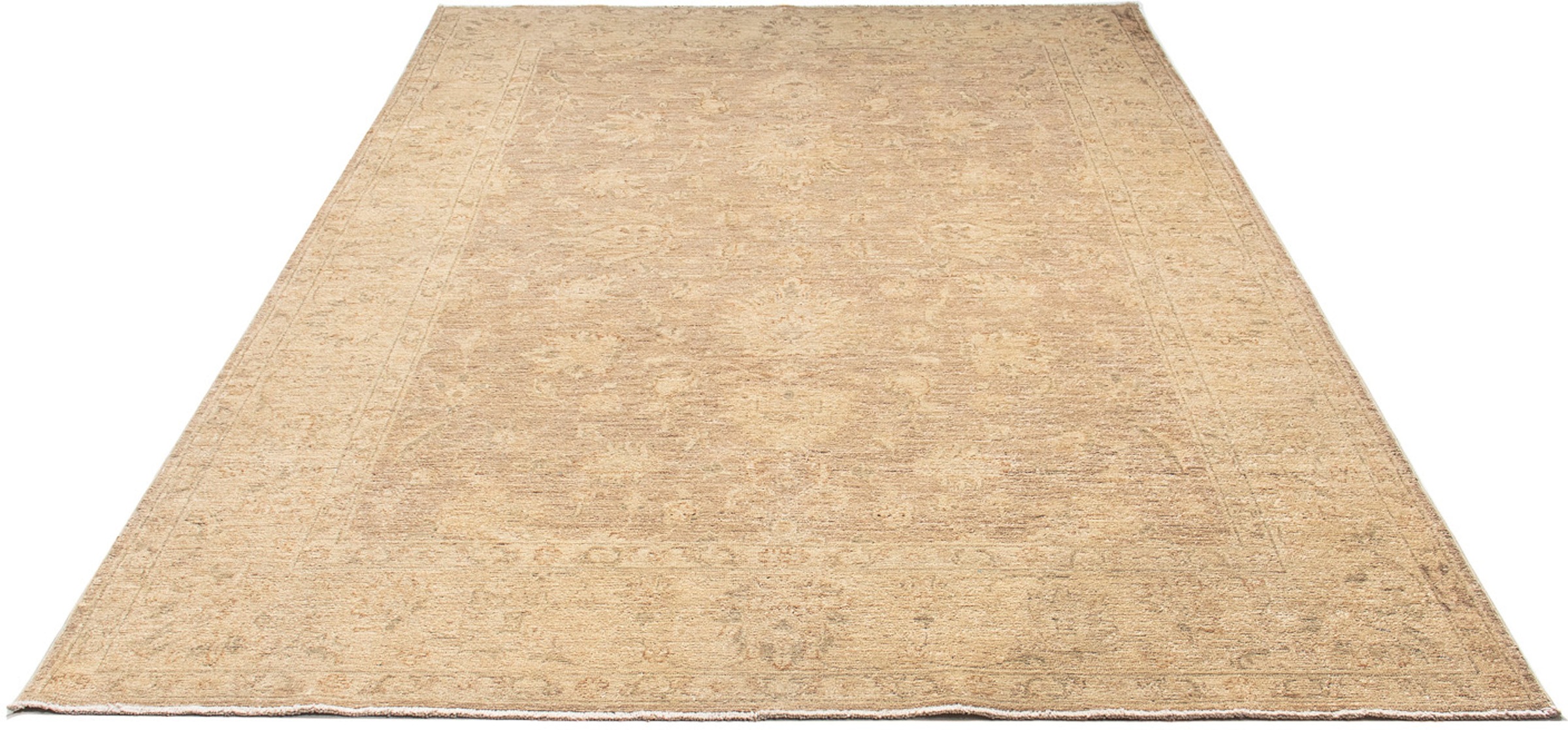 Image of morgenland Orientteppich »Ziegler - 232 x 167 cm - beige«, rechteckig, 6 mm Höhe, Wohnzimmer, Handgeknüpft, Einzelstück mit Zertifikat bei Ackermann Versand Schweiz