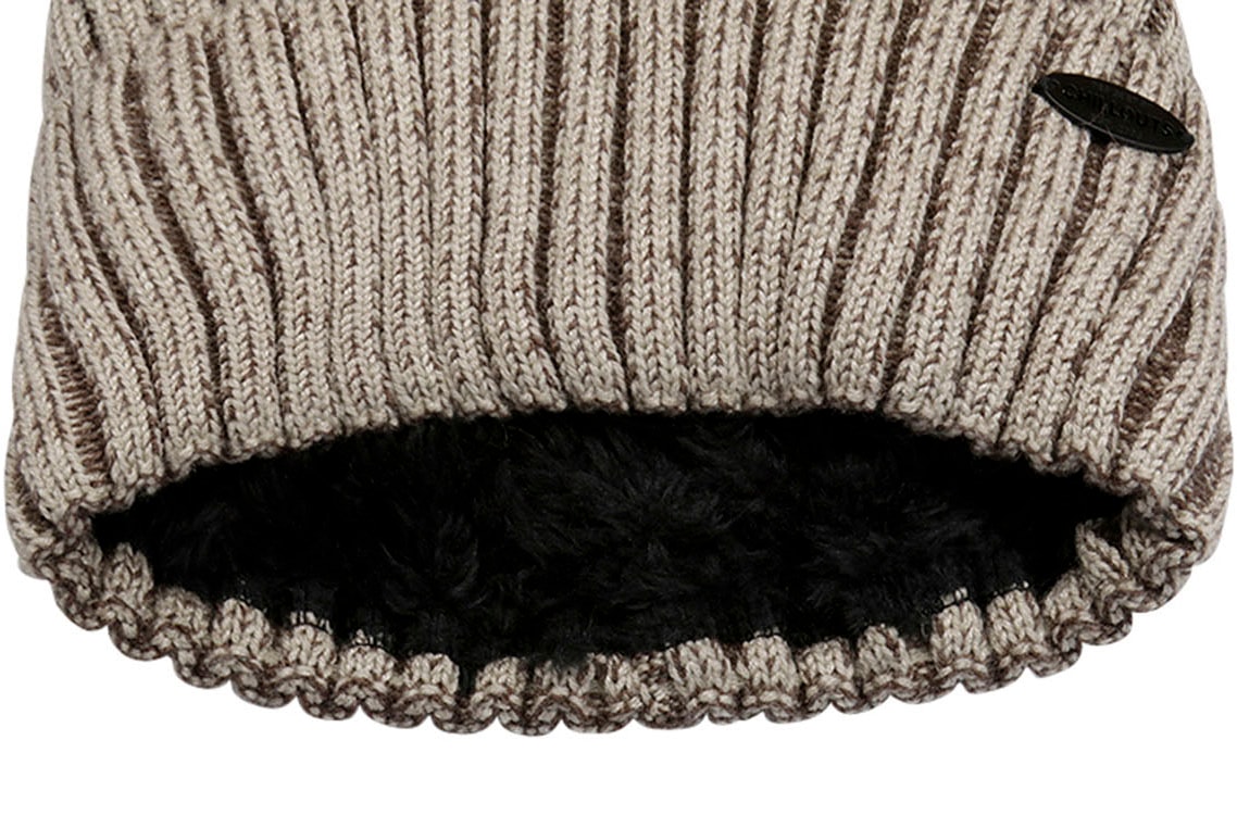 chillouts Beanie »Stan Hat«, mit robustem Strickmuster