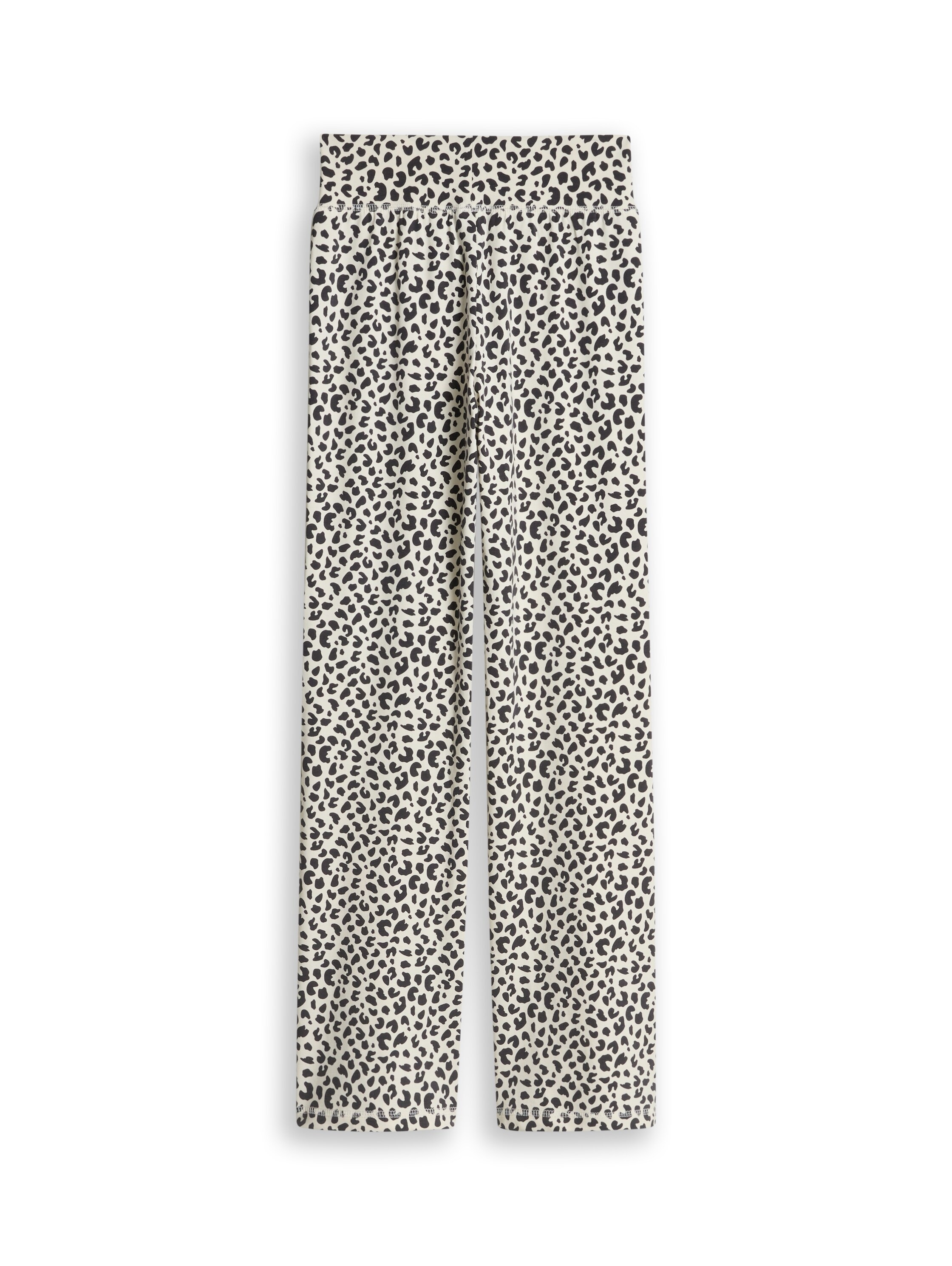 Image of TOM TAILOR Leggings aus Baumwollmischung mit Elasthan, lange Passform, ohne Verschluss