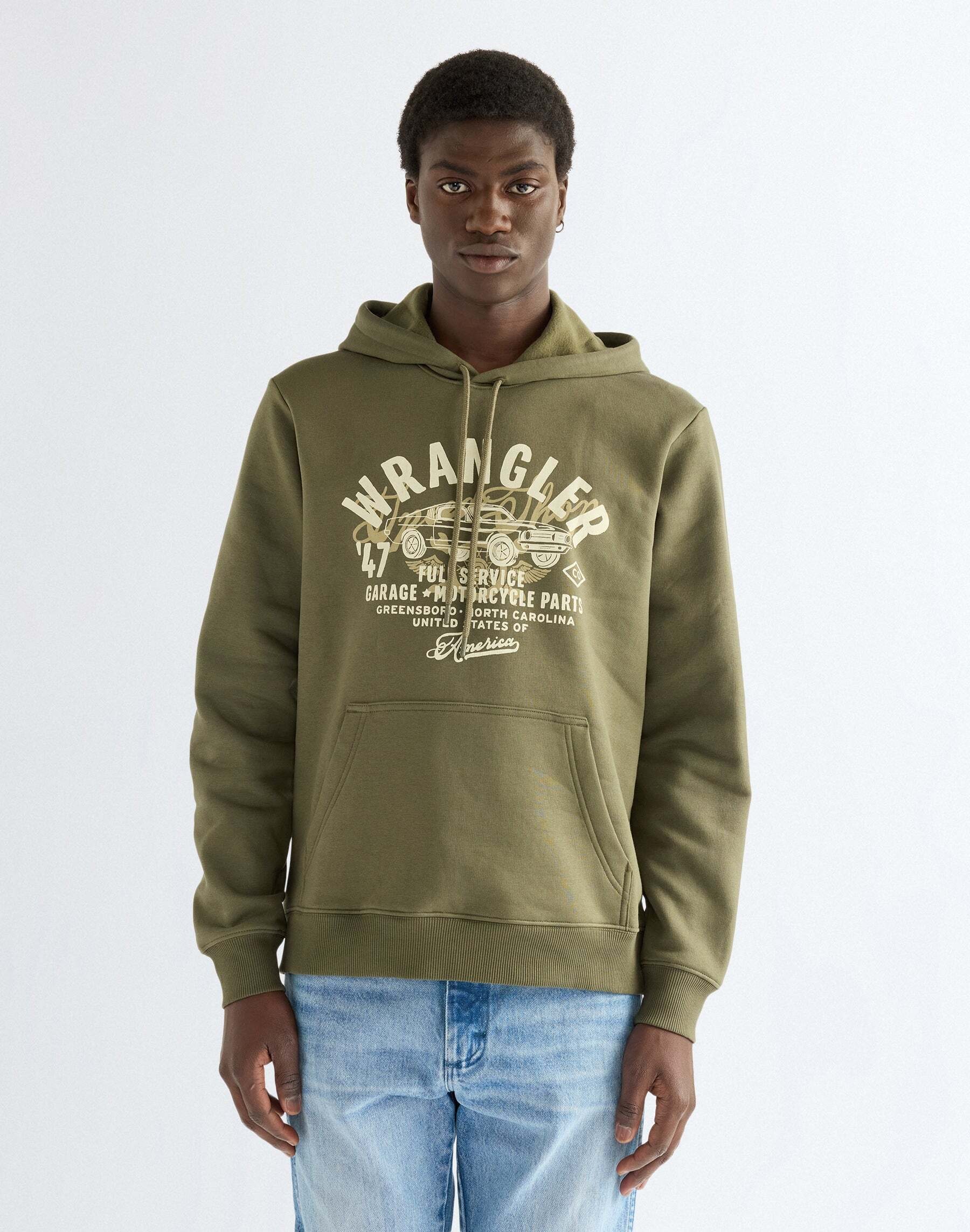 Image of Wrangler Kapuzenpullover "WRANGLER Kapuzenpullover Americana"