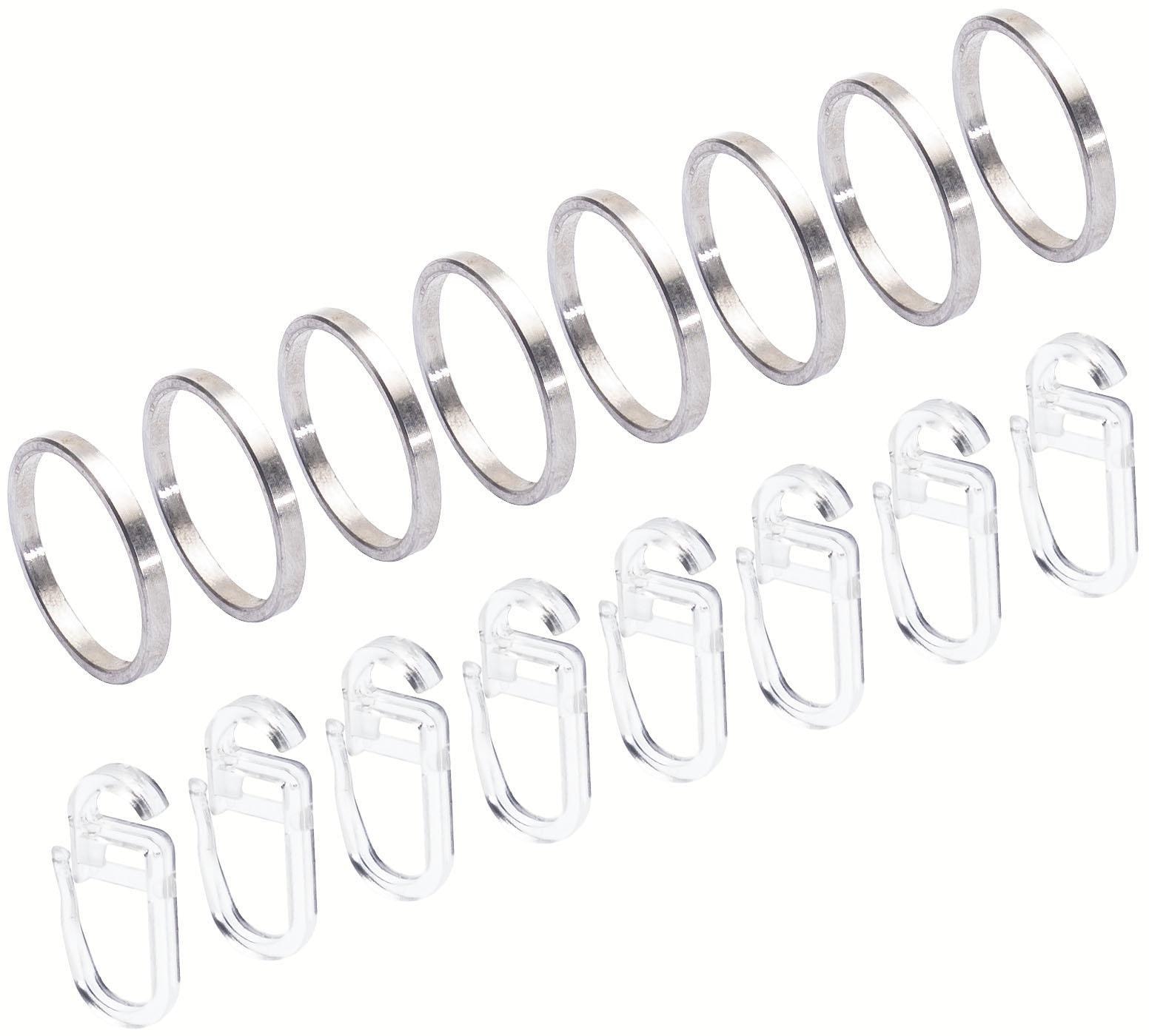 Liedeco Tringle à rideaux »Stil Kolding« Ø 16 mm 2 course-läufig Fixmass 2-läufig im Fixmass Ø 16 mm