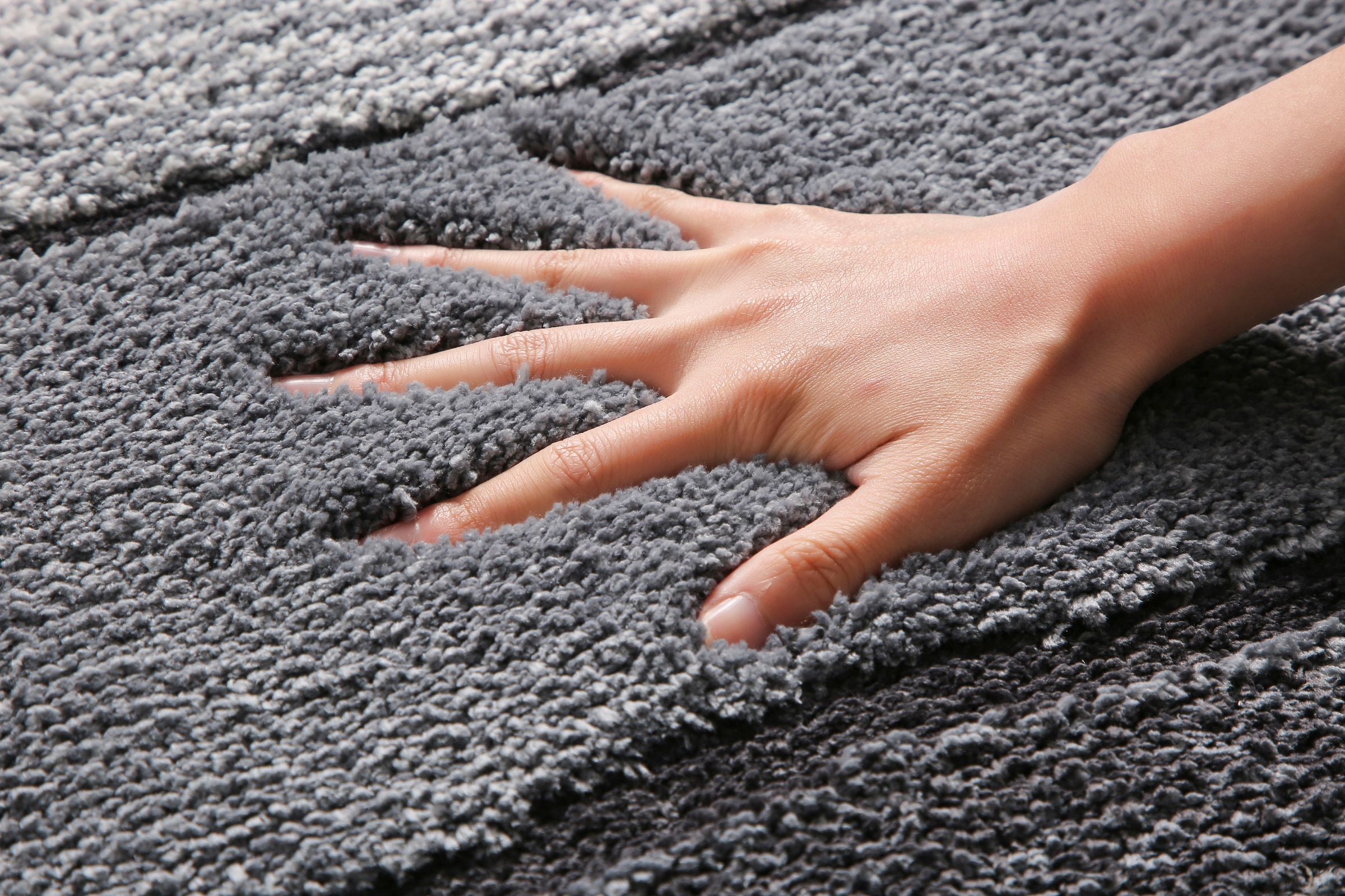 my home Badematte »Josie, Badvorleger, Badezimmer Teppich«, rutschhemmend beschichtet, fussbodenheizungsgeeignet-schnell trocknend-strapazierfähig, Badteppich, Badematten, rechteckig, rund & als 3-tlg. Set erhältlich