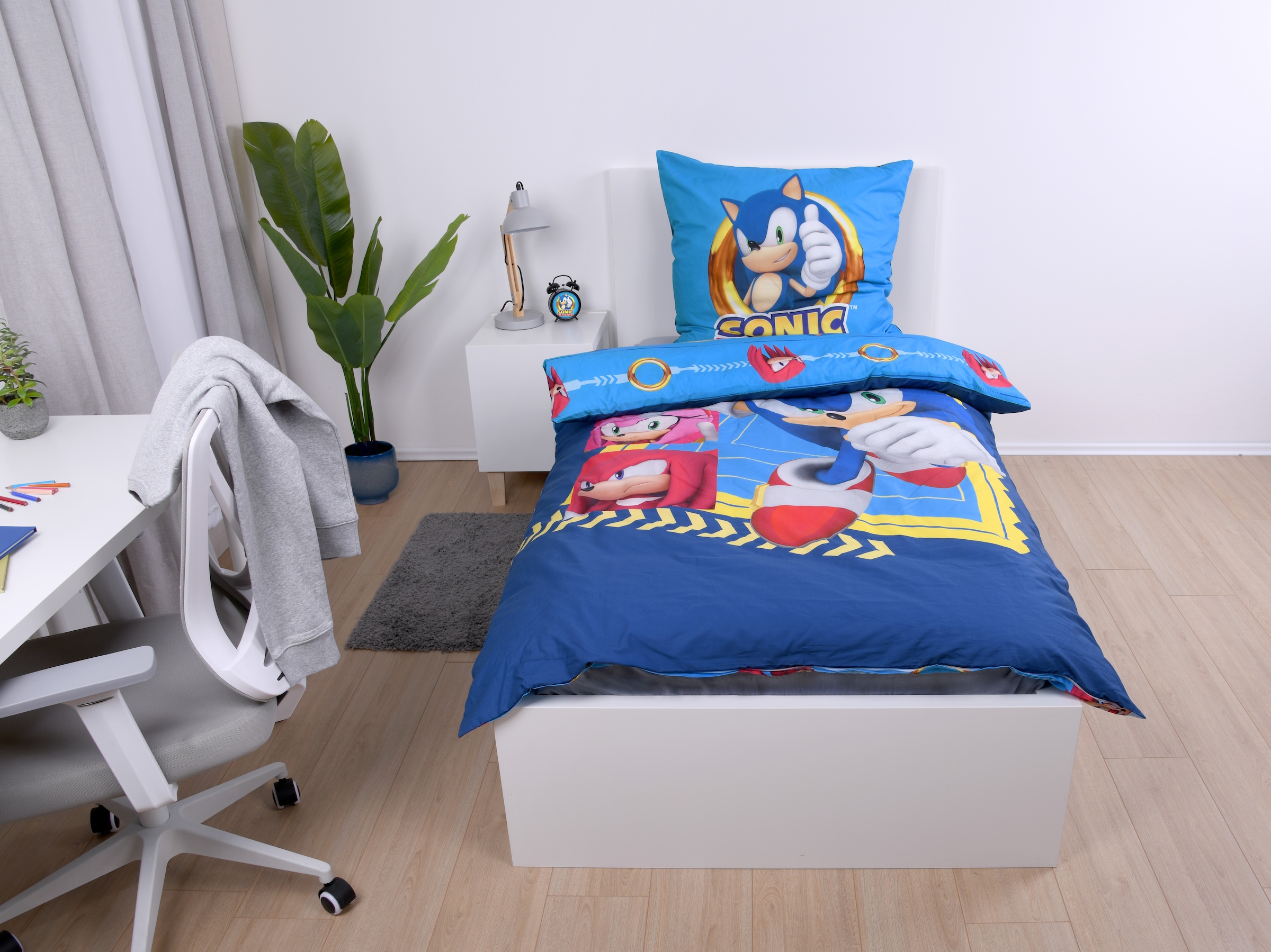 Sonic  SEGA Bettwäsche »Sonic« 2 Stk. Wendebettwäsche
