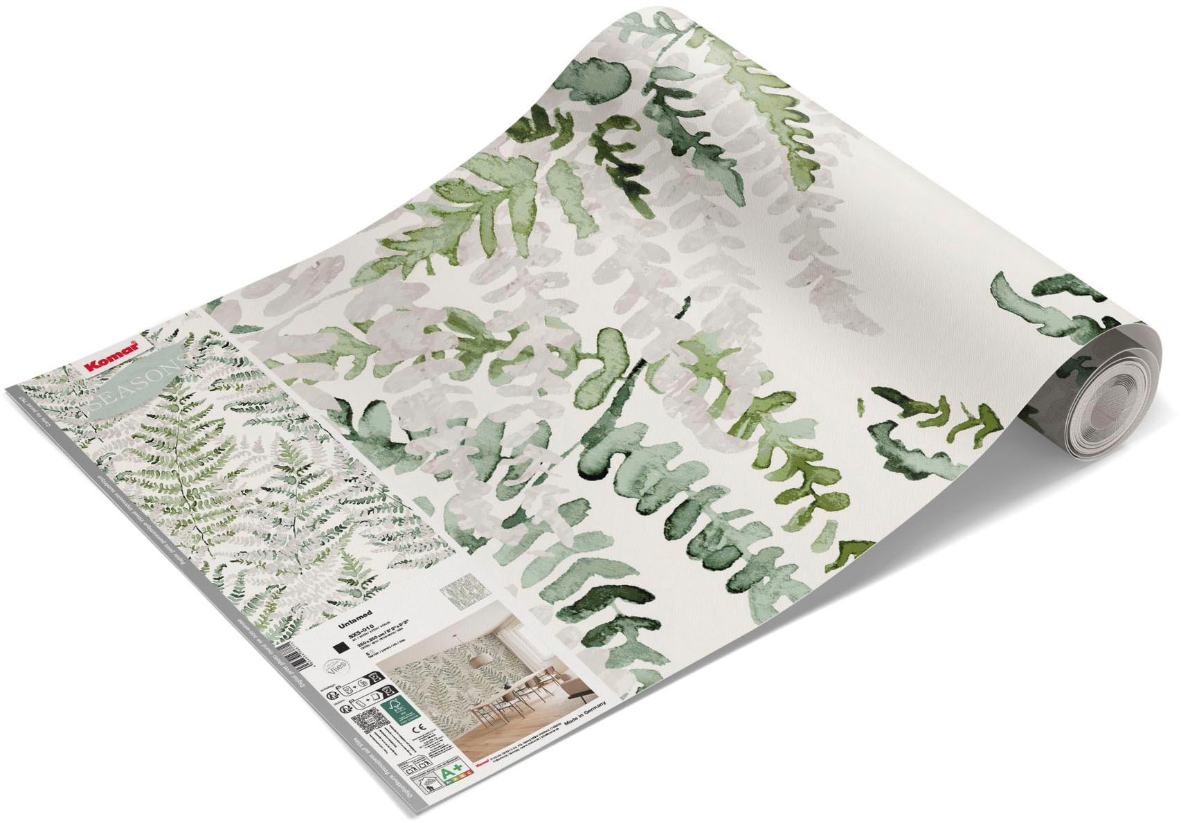 Komar Fototapete »Vlies Fototapete - Untamed - Grösse 250 x 250 cm« Motiv | bedruckt glatt