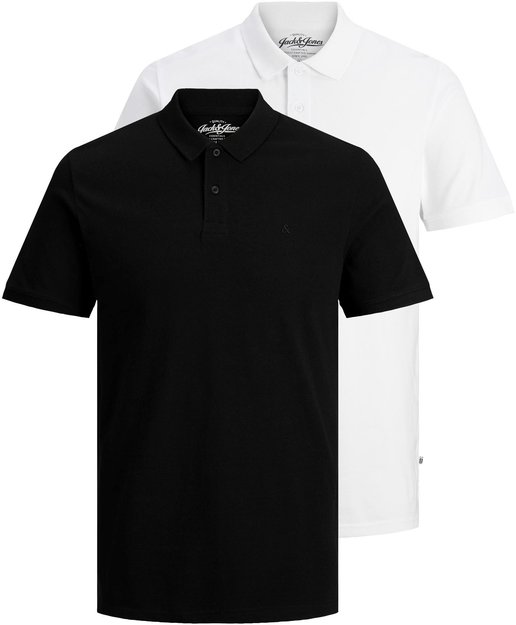 Image of Jack & Jones Poloshirt »Basic Polo«, (Packung, 2 tlg., 2er-Pack) bei Ackermann Versand Schweiz
