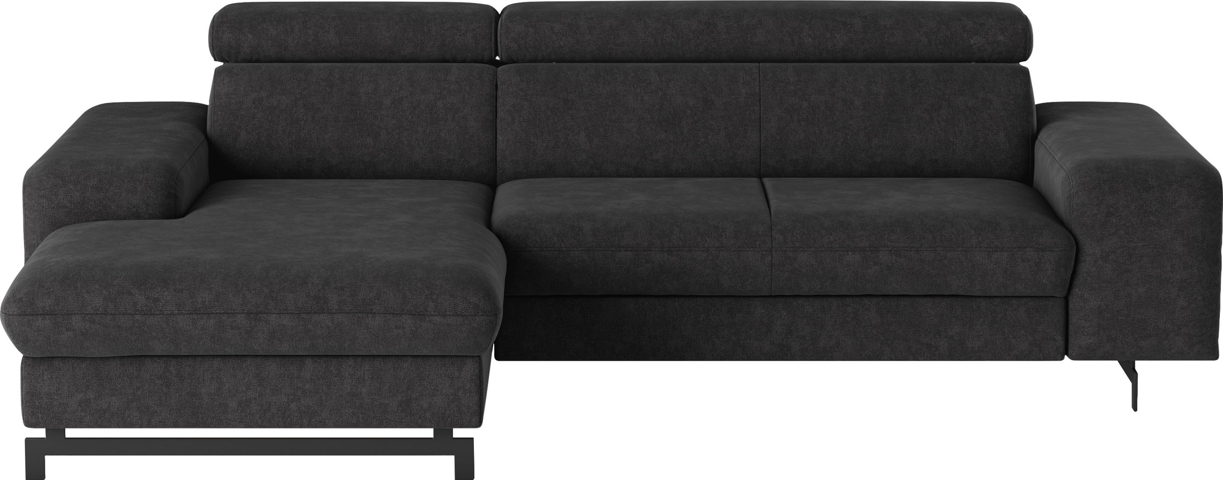 COTTA Ecksofa »Emma L-Form«, mit Kopfteilverstellung, wahlweise mit Bettfunktion & Bettkasten