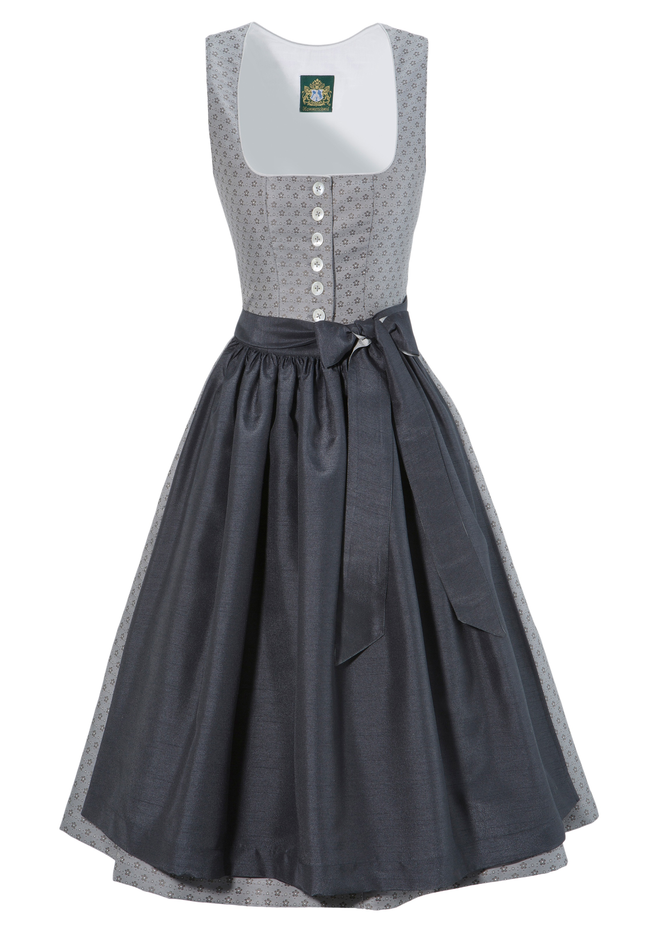 Dirndl midi mit Lurexfäden