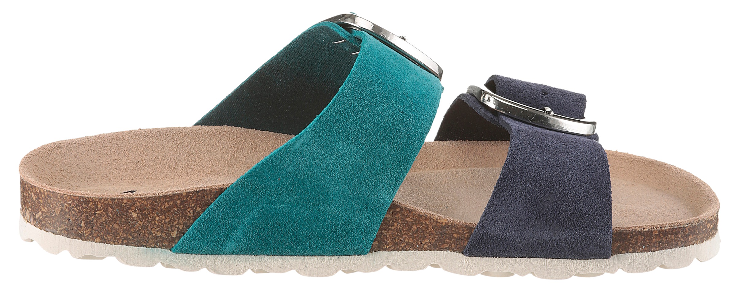Aniston SHOES Pantolette  Sommerschuh, Hausschuh mit Eye-Catching Farben
