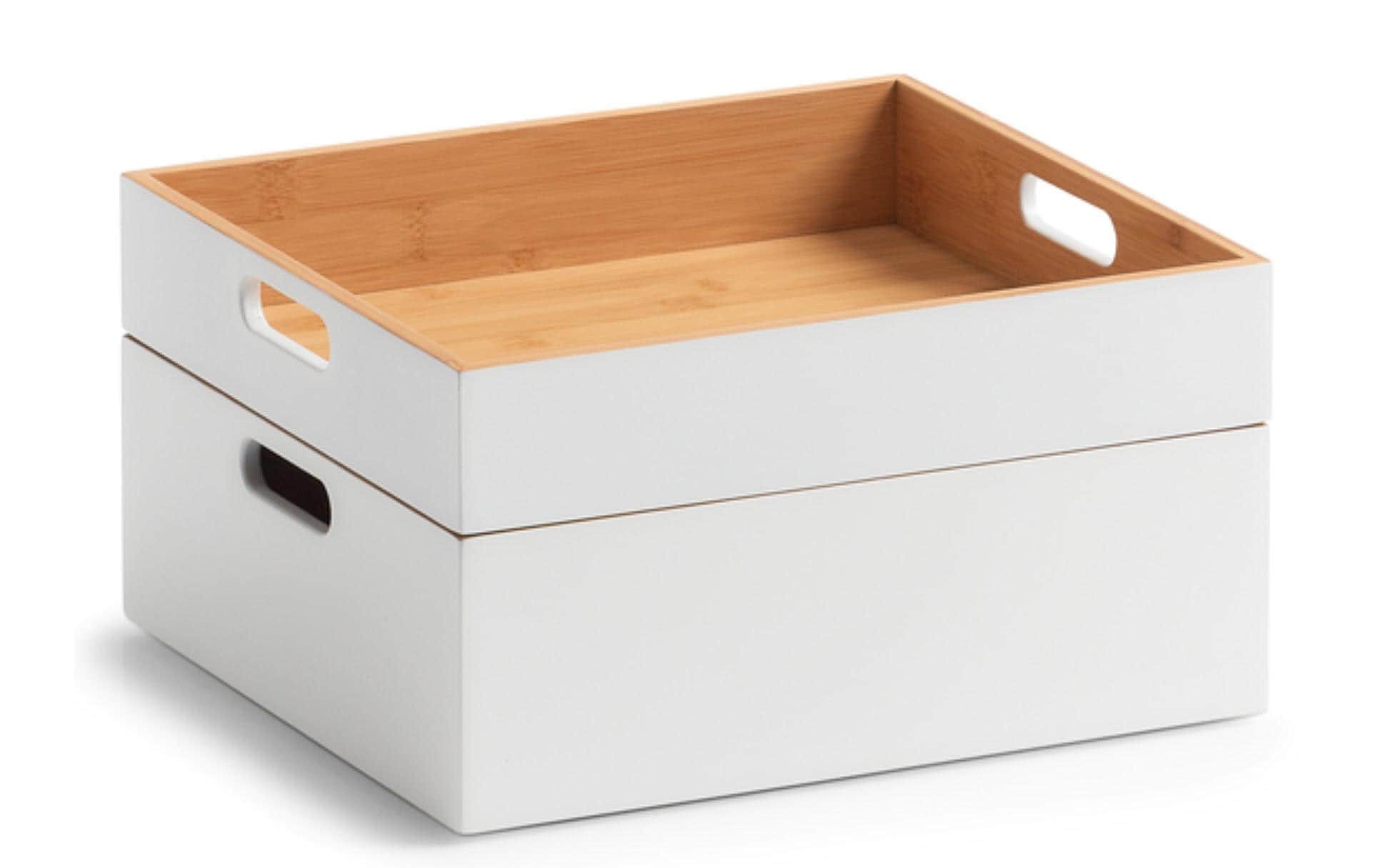 Zeller Present Caisse »30 x 6 cm, Weiss«