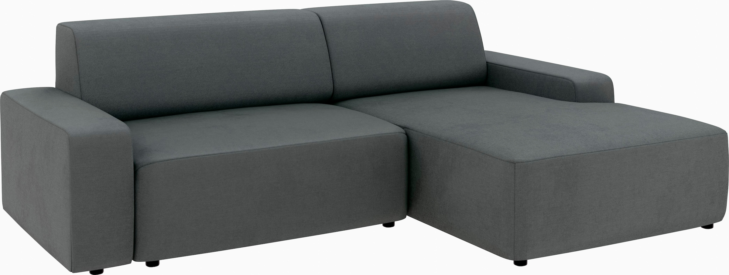 TRENDMANUFAKTUR Ecksofa »Wien, wahlweise mit Sitzvorschub und Bettkasten, Breite 246 cm« L-Form, in trendigem Cordstoff
