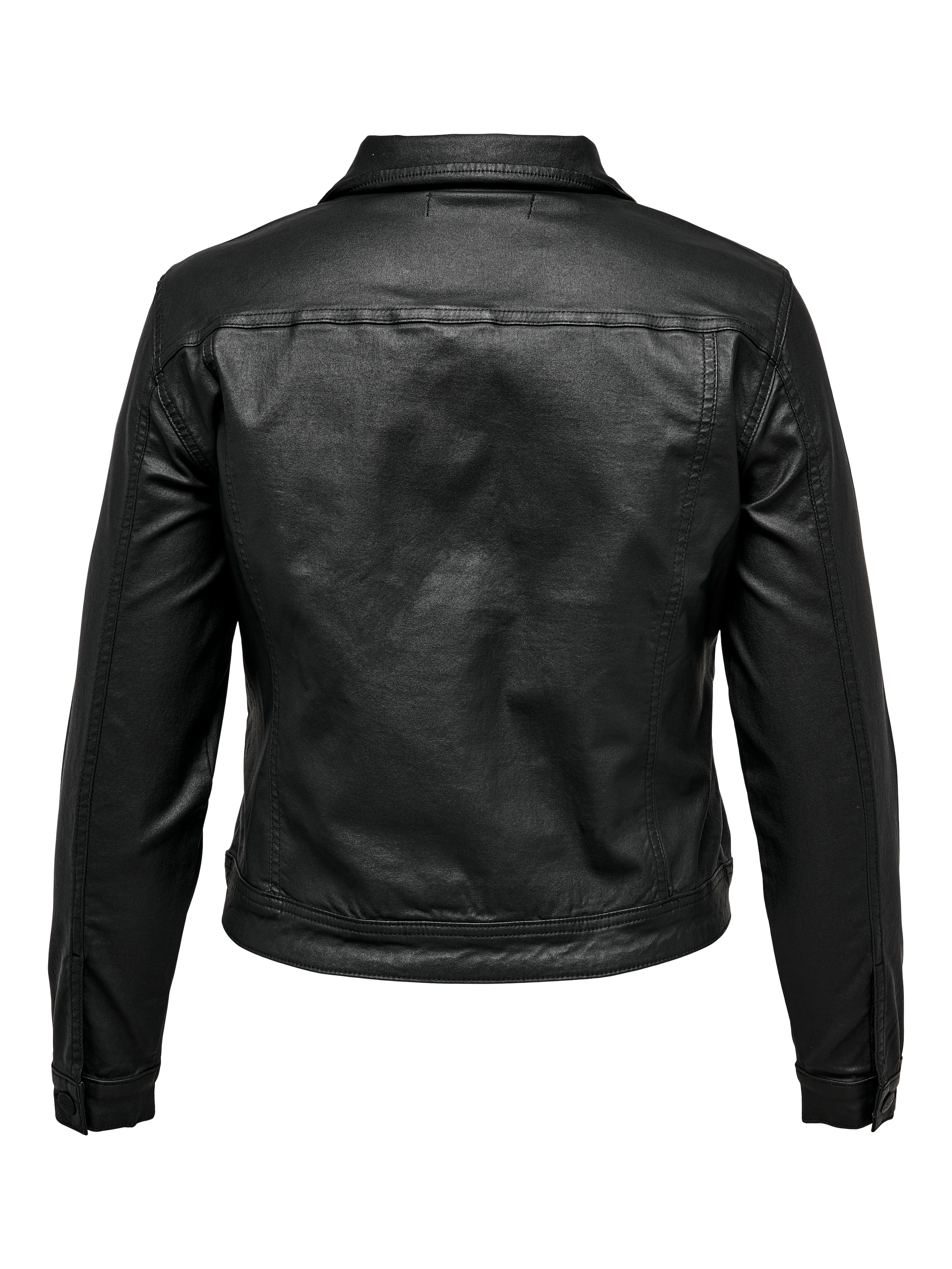 ONLY CARMAKOMA Veste en imitation cuir »CARWESPA LIFE COATED DNM JACKET«