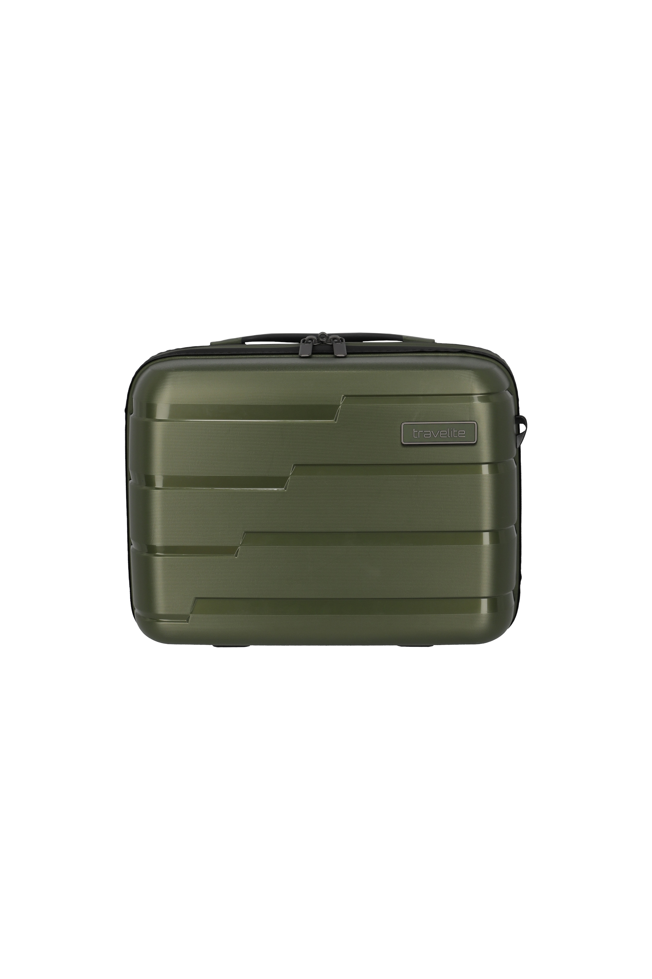 travelite Trousse de beauté »AIR BASE Kosmetikkoffer Hartschale« avec serrure TSA et fonction d’emboîtement – robuste et léger