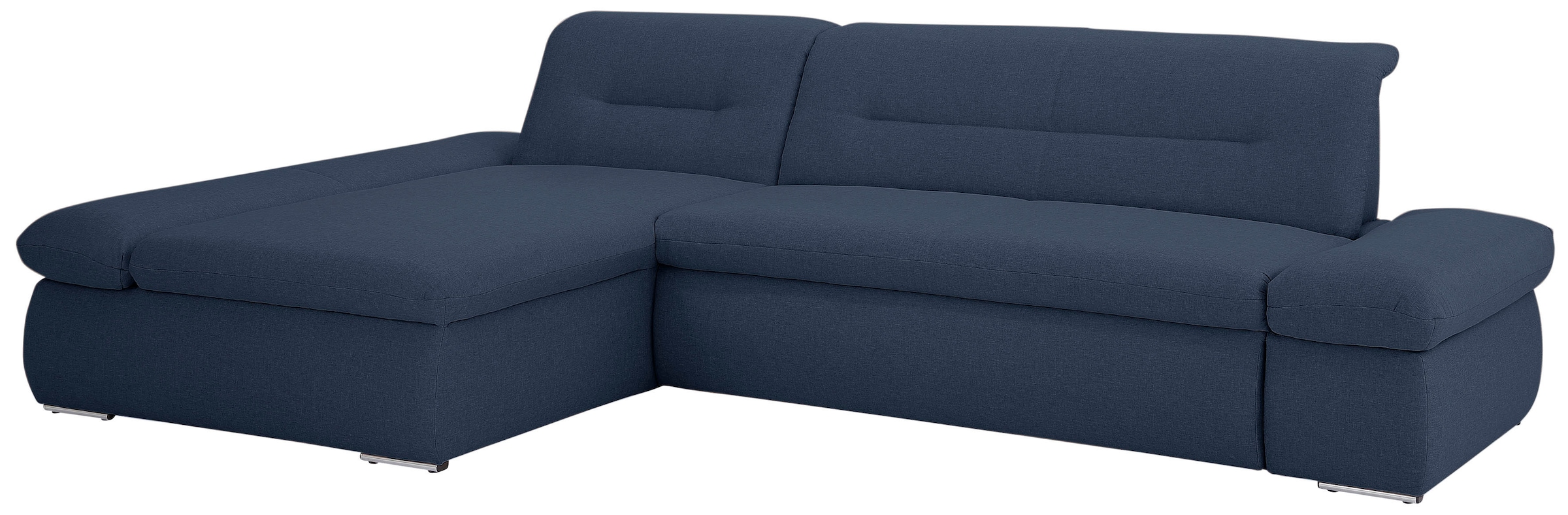 Home affaire Ecksofa »Avesa L-Form« Wahlweise mit Armteilvertsellung und Bettfunktion, B/T/H: 300/172/80cm