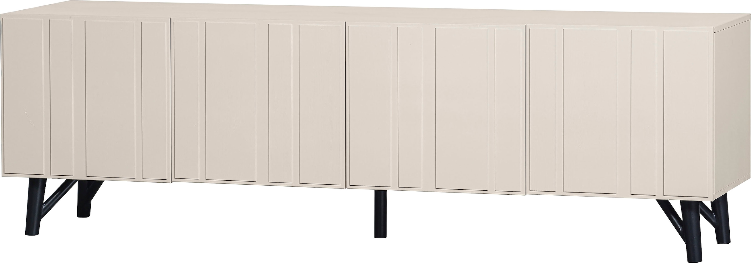 WOOOD Lowboard »Miller TV-Kommode«, Kommode mit klaren Linien, H 56 cm x B 181 cm