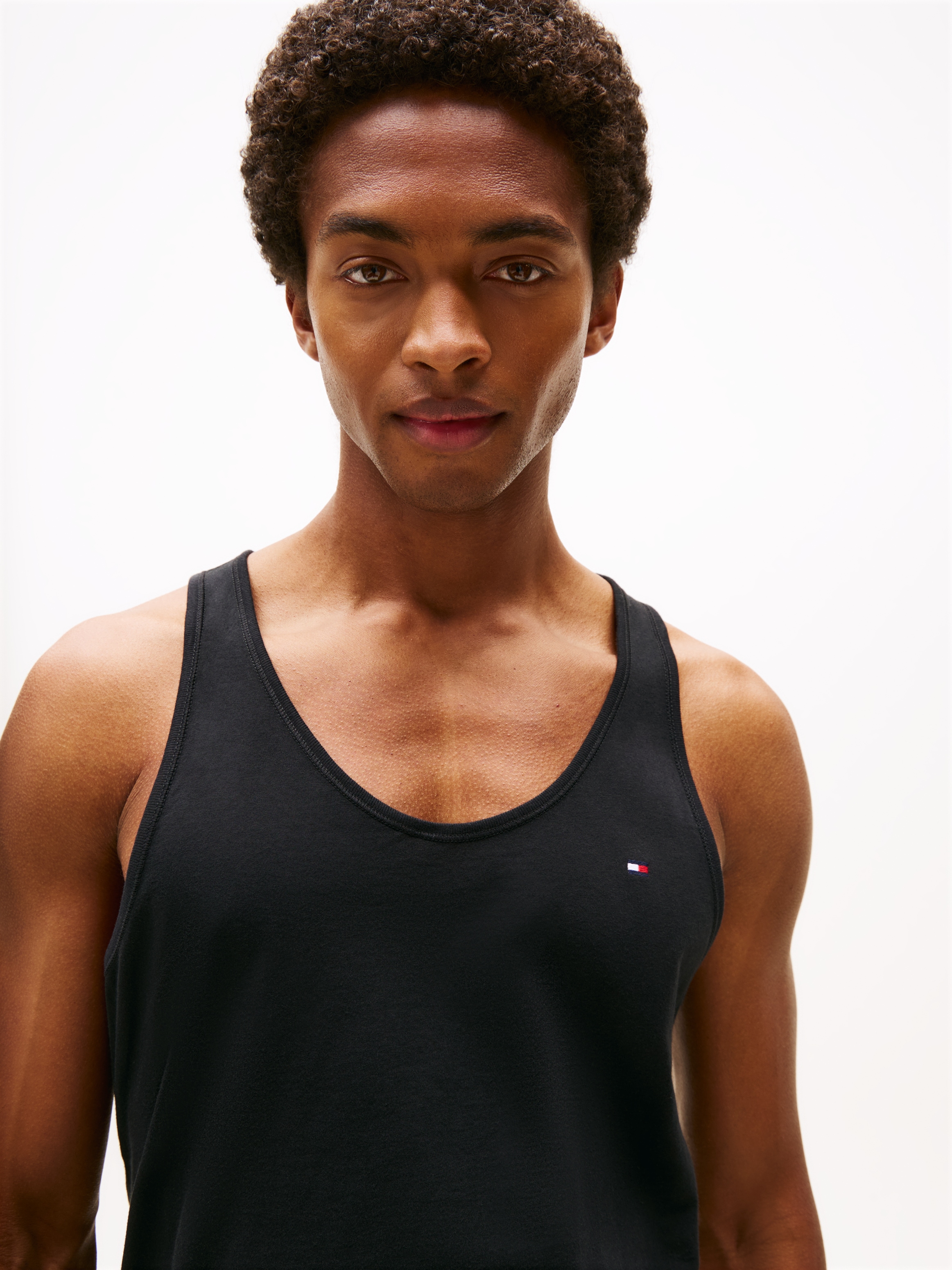 Tommy Hilfiger Underwear Tanktop »3P TANK TOP«, (Packung, 3 tlg., 3er), mit Logo-Stickerei