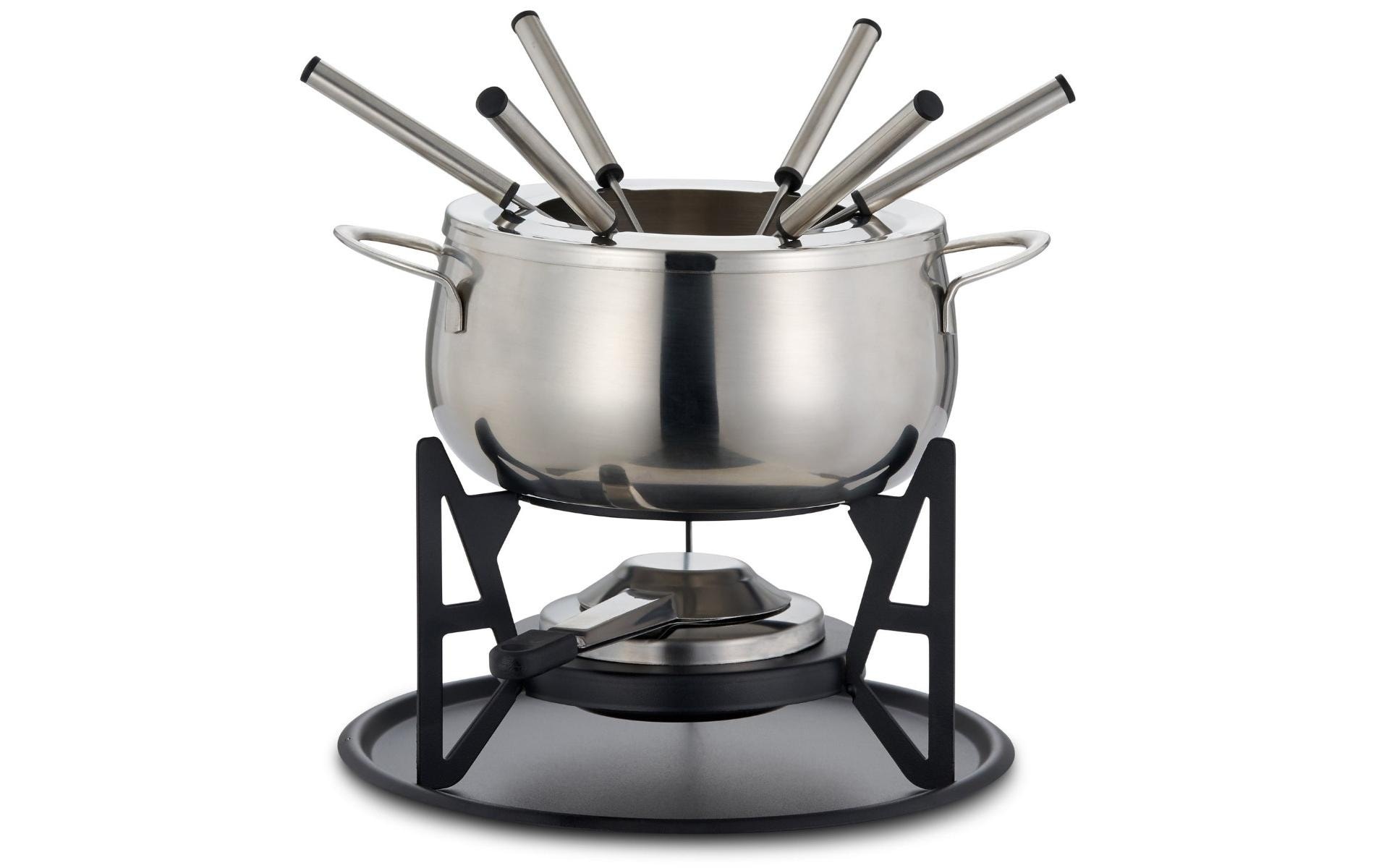 Image of Fondue "Oak & Steel 11 Teile"