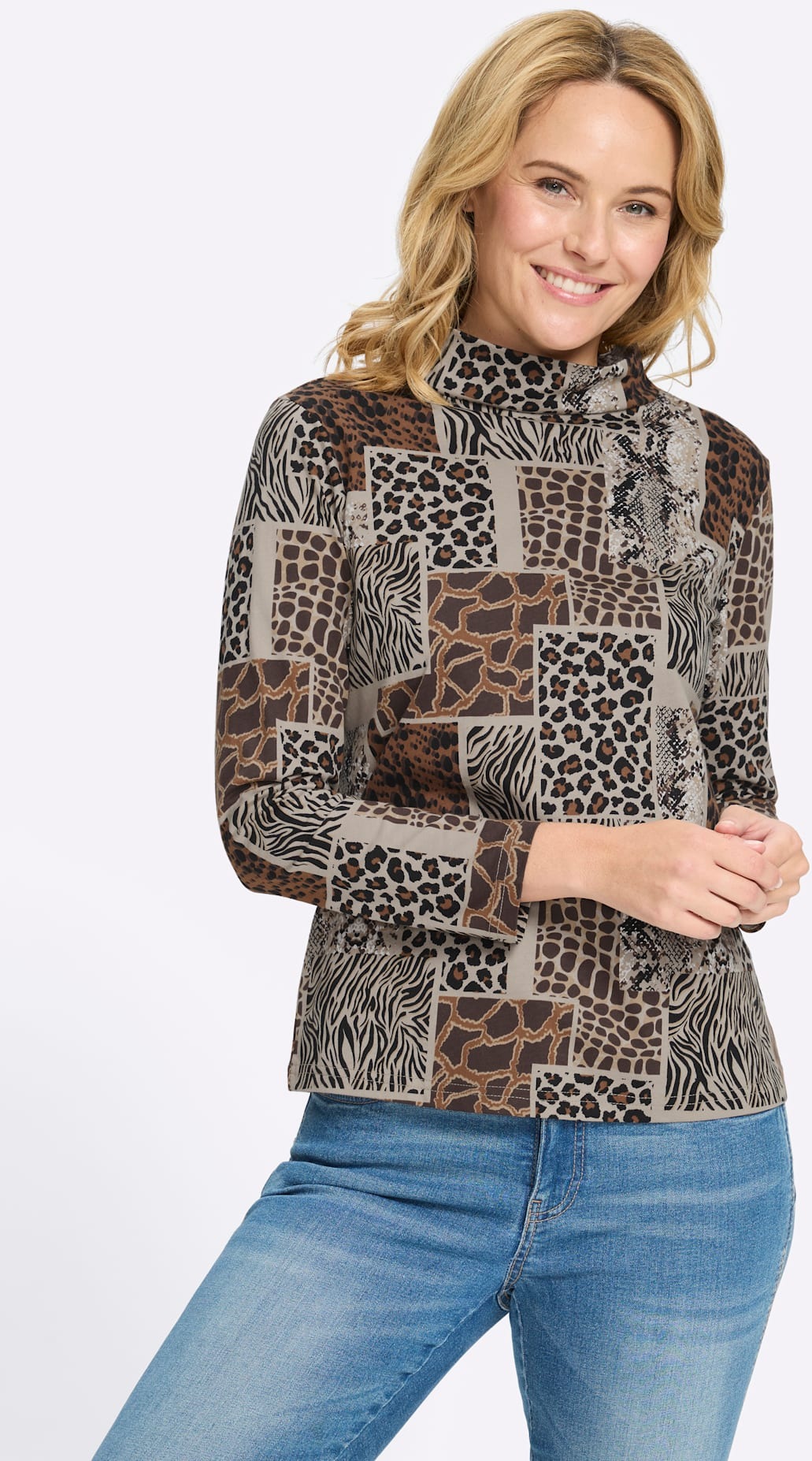 Classic Basics Print-Shirt »Langarm-Shirt« 1