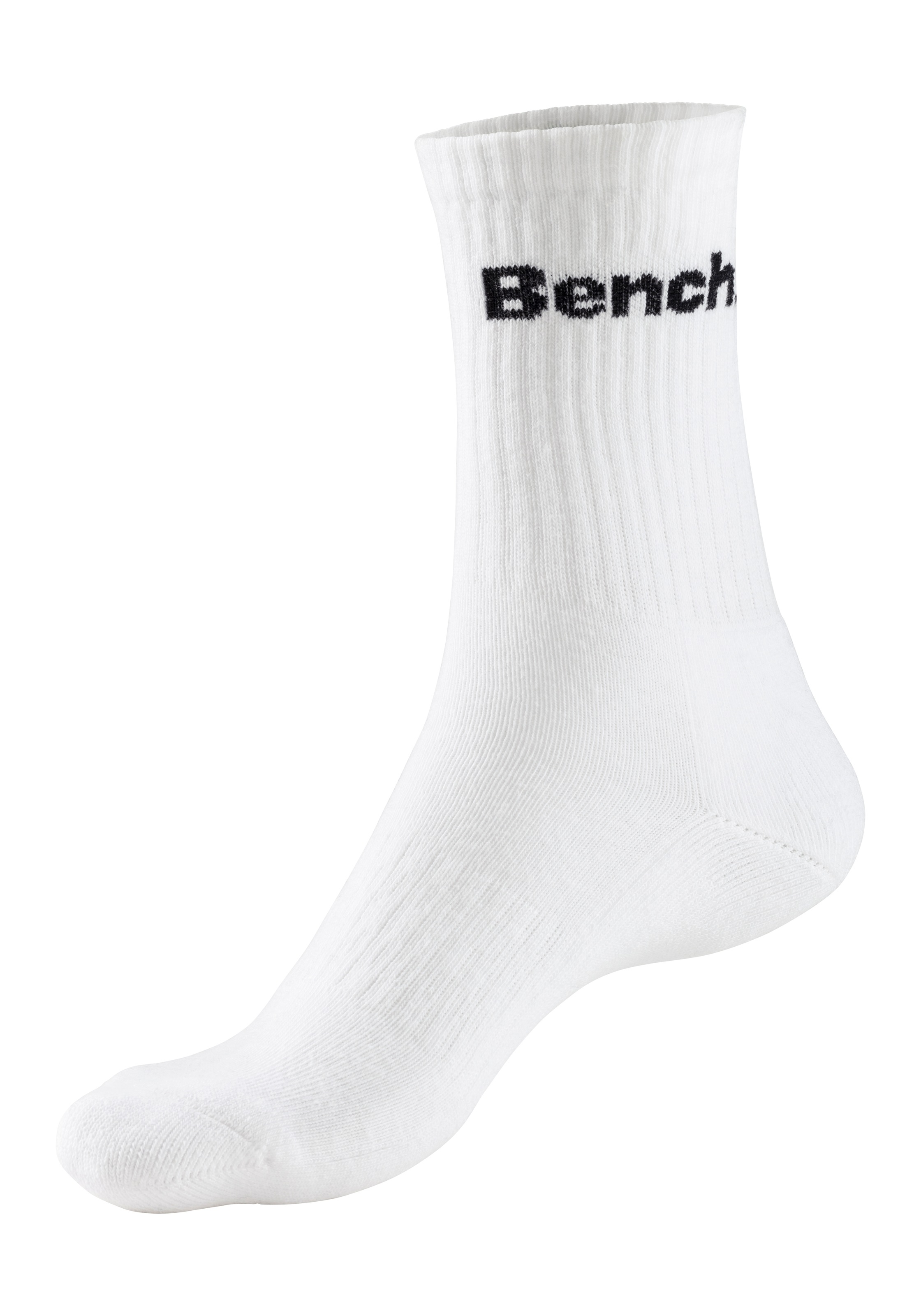 Bench. Tennissocken, (Set, 6 Paar), mit Fuss Polsterung