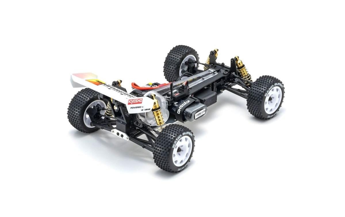 RC-Buggy »Kyosho Optima Mid, 4WD, Legendary Series Bausatz,«, Unlackiert