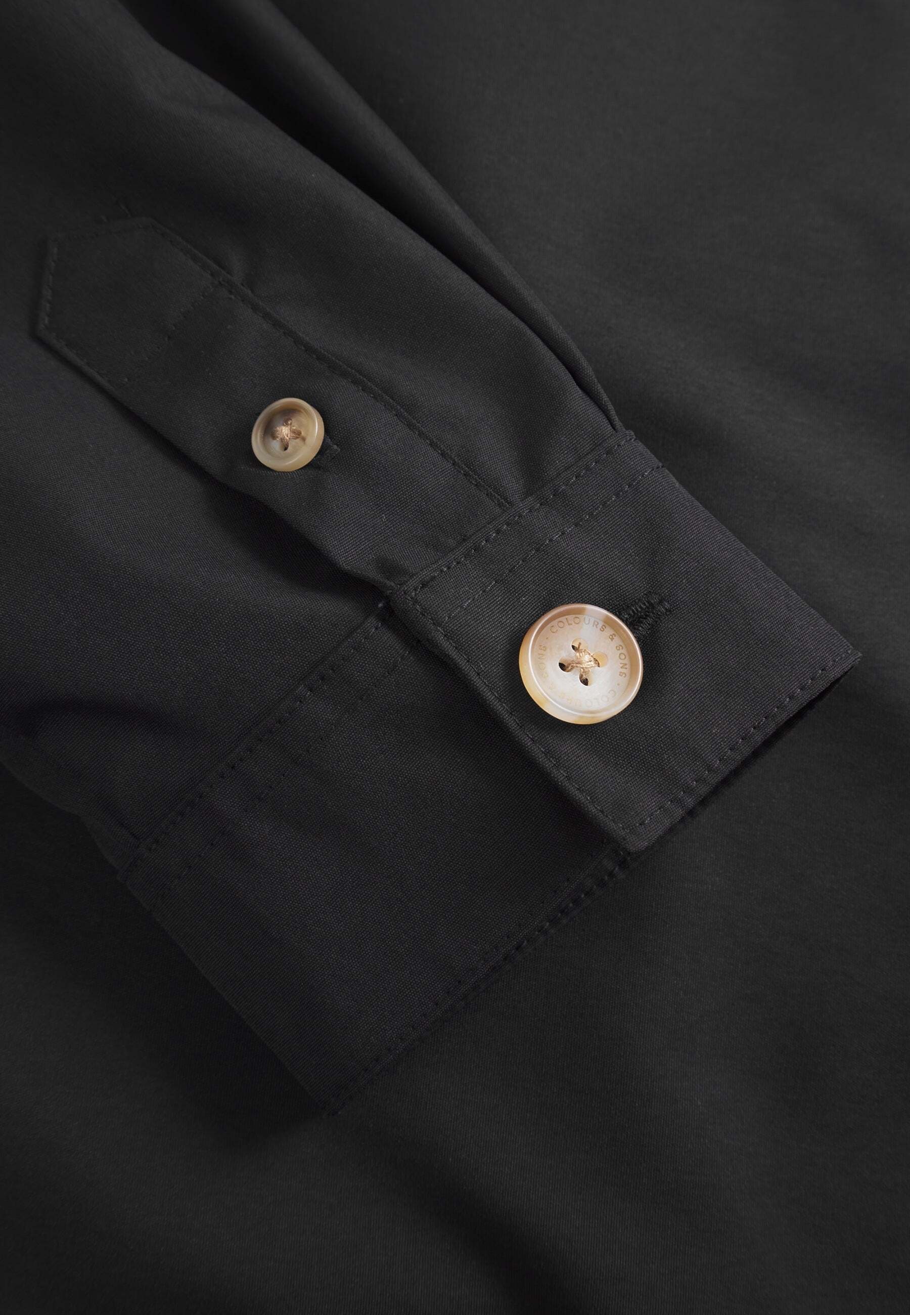 colours & sons Langarmhemd »colours & sons Overshirt Overshirt-Pocket«