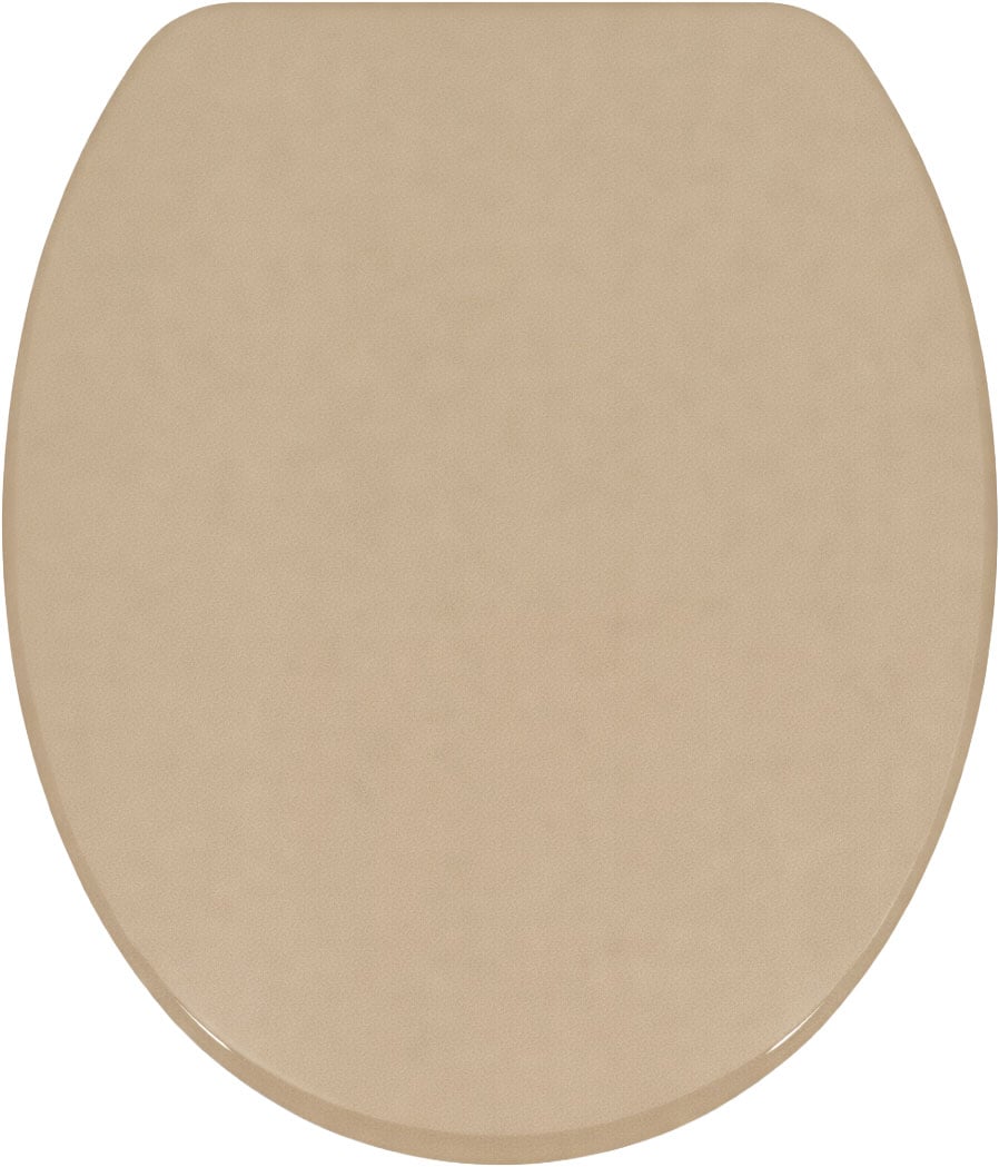welltime WC-Sitz »Classic Colours« Kratzfester Klo-Sitz mit einem Holzkern und Absenkautomatik