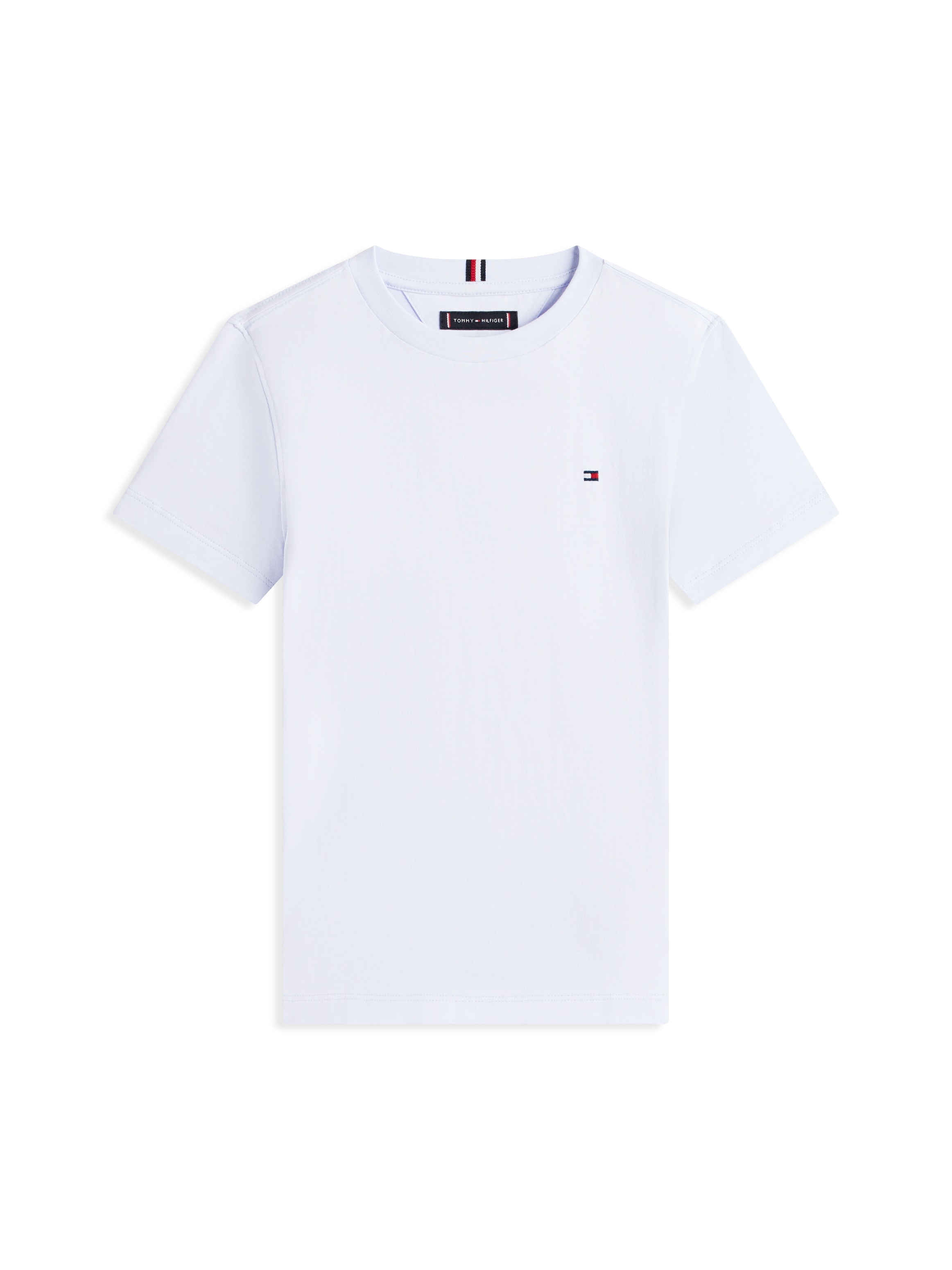 Tommy Hilfiger T-Shirt »ESSENTIAL COTTON REG FIT TEE SS« Kinder bis 16 Jahre, mit Rundhalsausschnitt