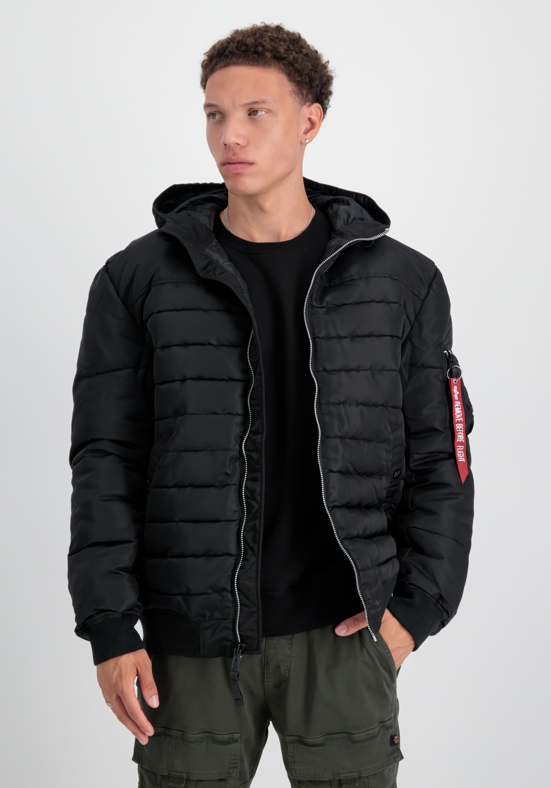 Winterjacke »ALPHA INDUSTRIES Men - Cold Weather Jackets Hooded Puffer FN«