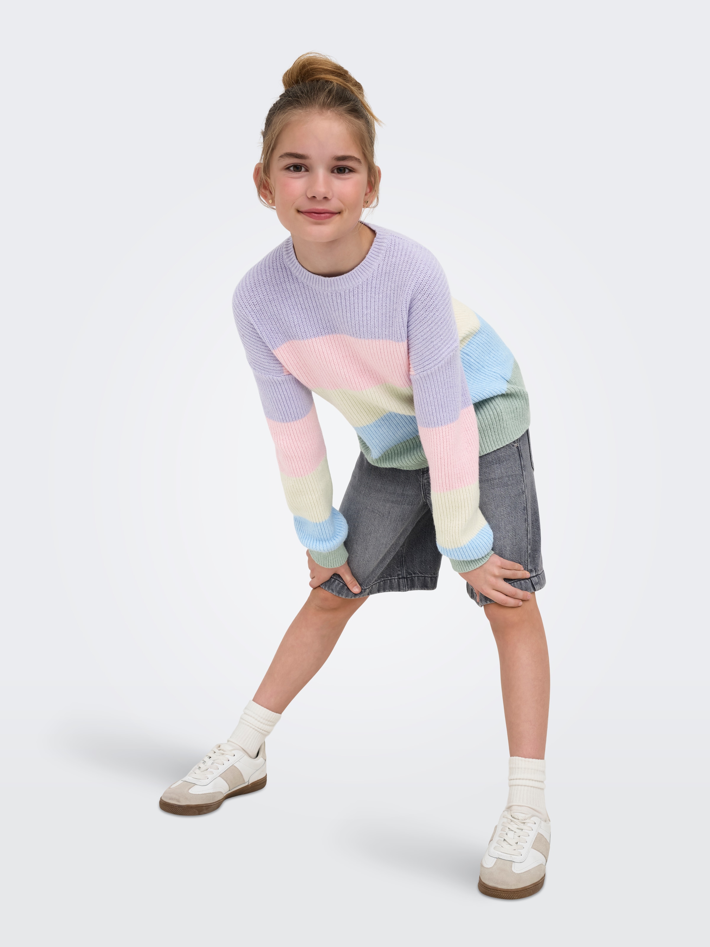 KIDS ONLY Strickpullover »KOGSANDY L/S STRIPE PULLOVER KNT NOOS«