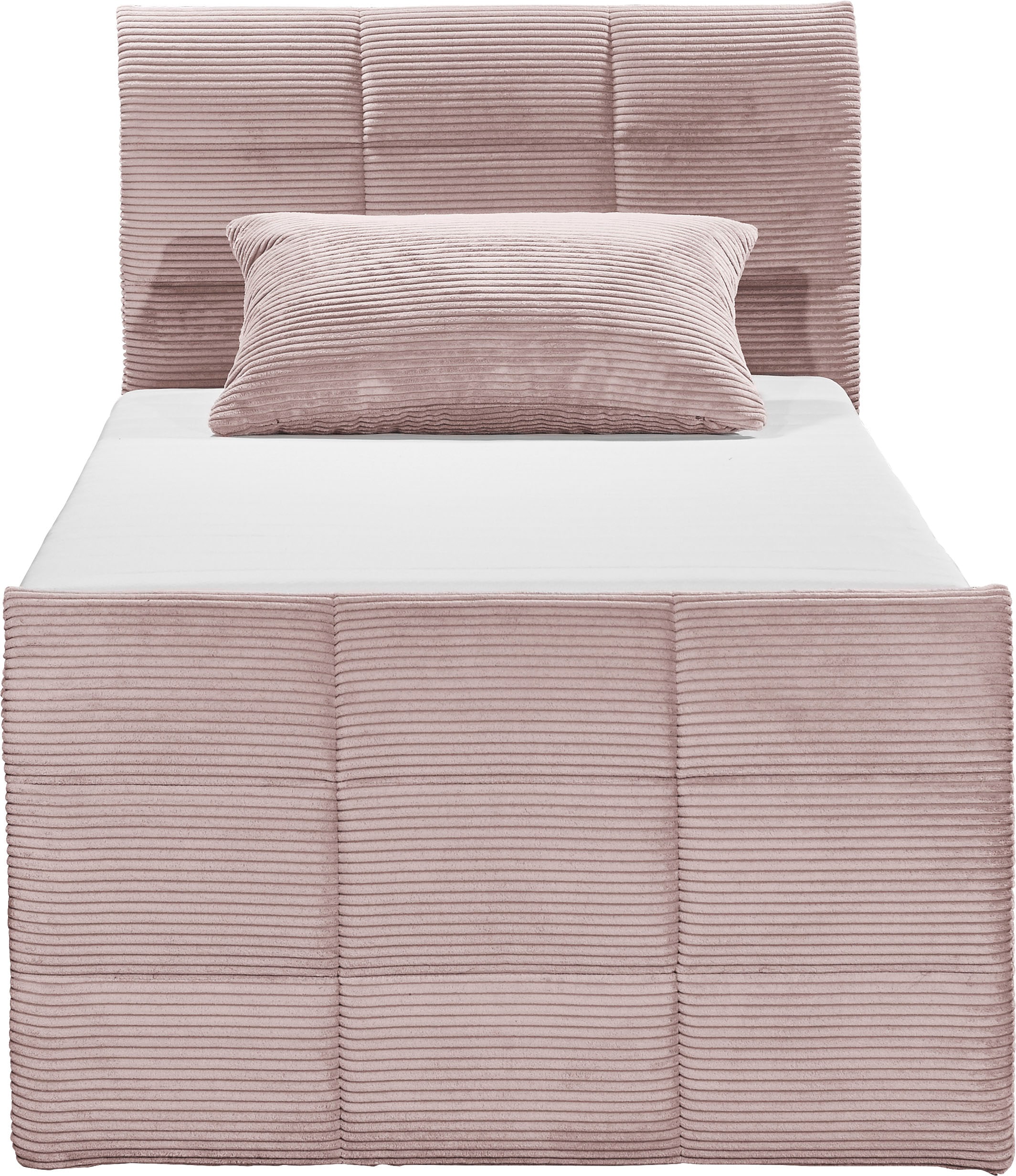 ED EXCITING DESIGN Boxspringbett »Bolivia« harte Seite mit Kokosmatte, weiche Seite mit Filzabdeckung