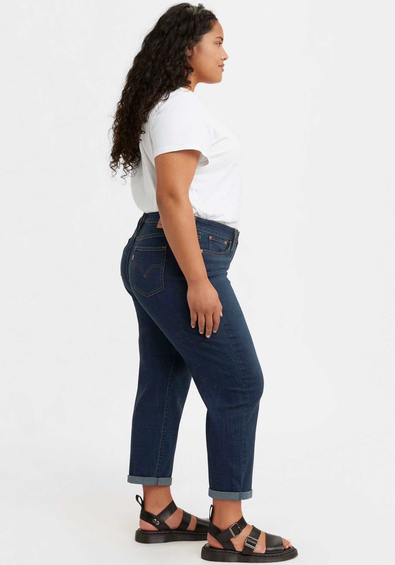 Levi's® Plus Boyfriend-Jeans »BOYFRIEND BLACKS«