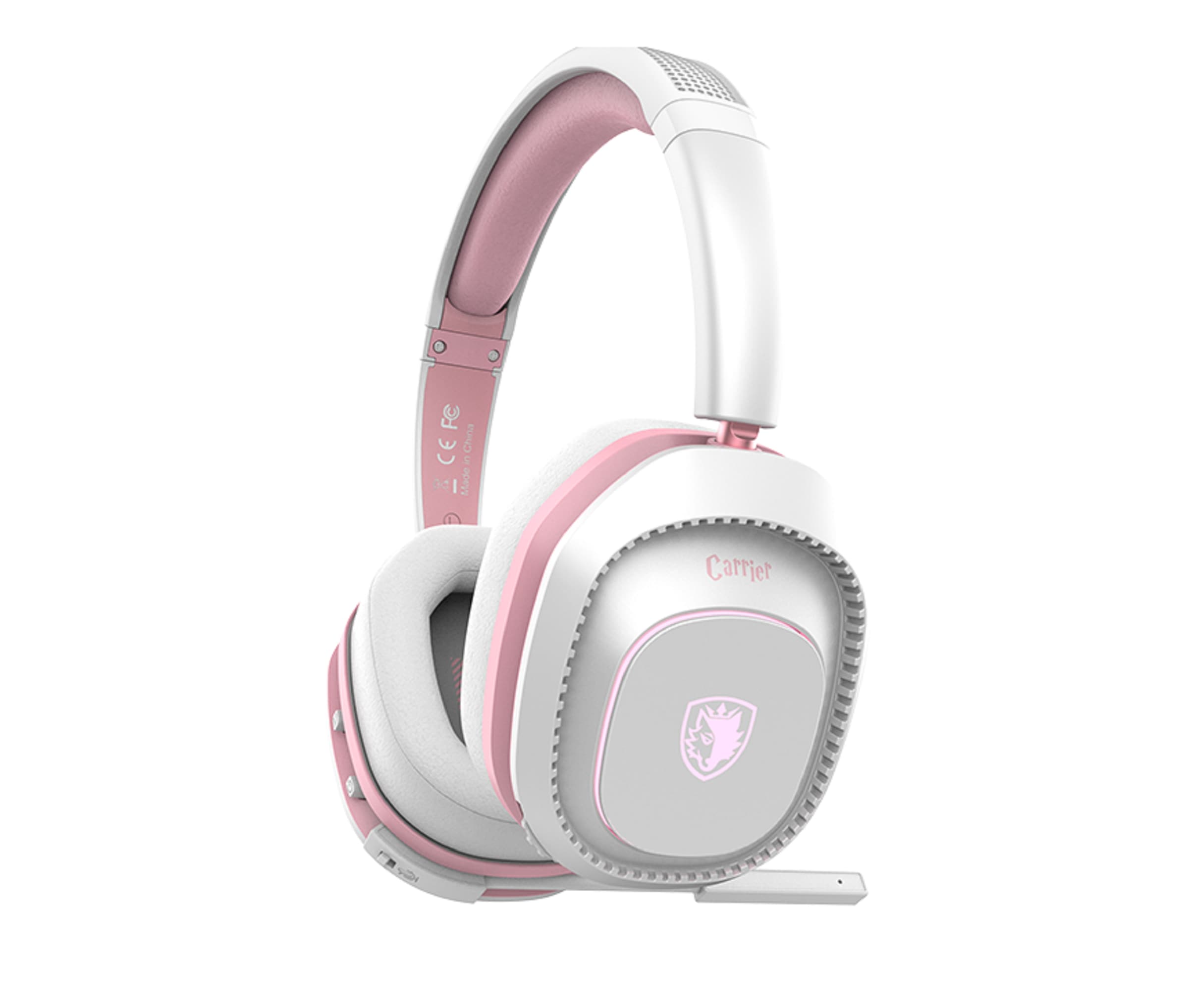 Sades Gaming-Headset »Carrier SA-203« Rauschunterdrückung kabellos, Stereo, Over Ear, Bluetooth 5.0, 2,4G, 3,5 mm