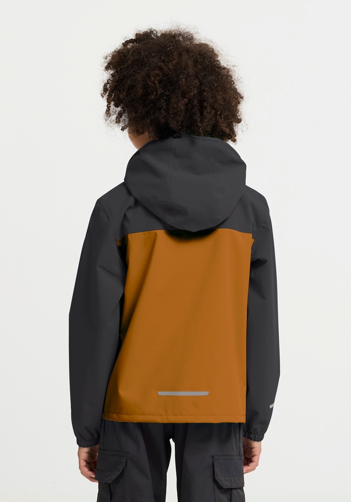 Jack Wolfskin Regenjacke »ADVENTURETRIBE 2L JKT K« atmungsaktiv, wasserdicht, mit Reissverschluss