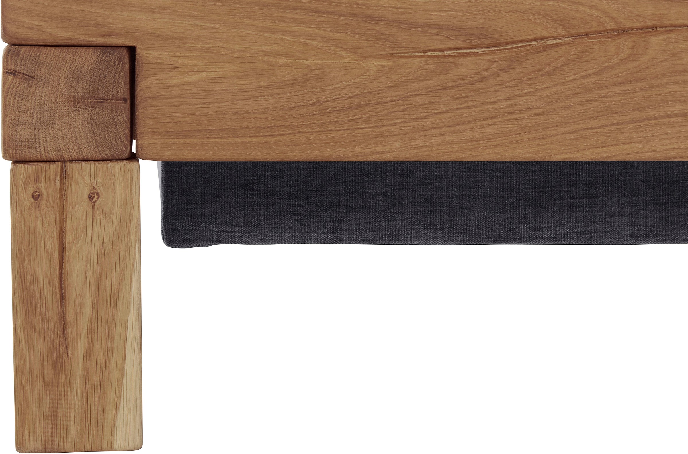 Home affaire Boxspringbett »Villads«, Liegefläche: 160/200 cm aus Balkeneiche, Inside-Boxspring-Unterbau