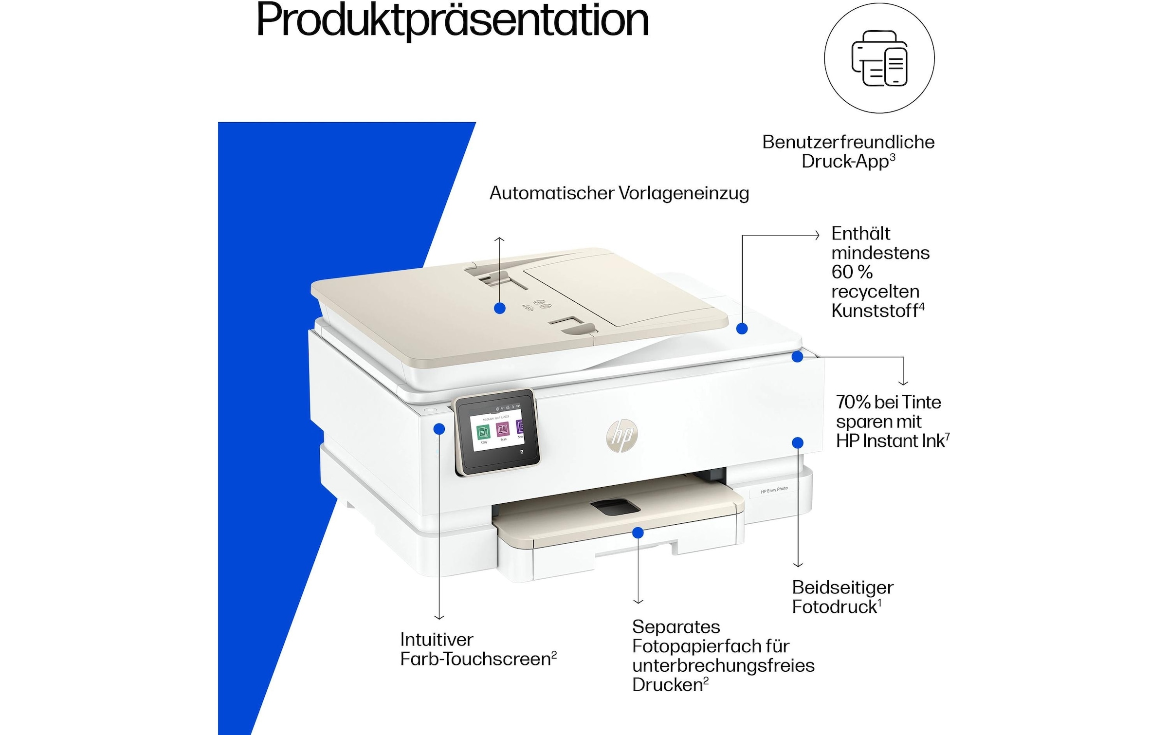 HP Imprimante multifonctions »Envy Photo 7934 All-in-One«