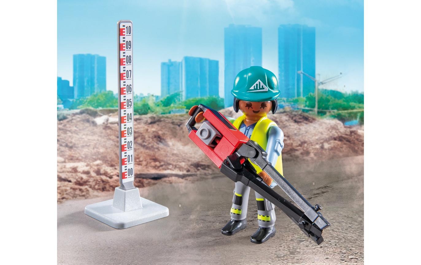 Playmobil® Spielbausteine »Action Heroes Strassenbaustelle 71751«, (43 St.)