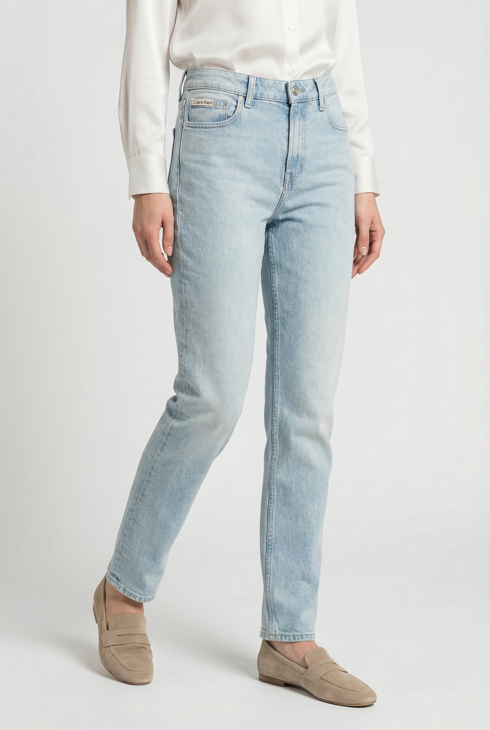 Image of Calvin Klein Mom-Jeans "NEW MOM JEAN" Regular fit mit praktischen Taschen