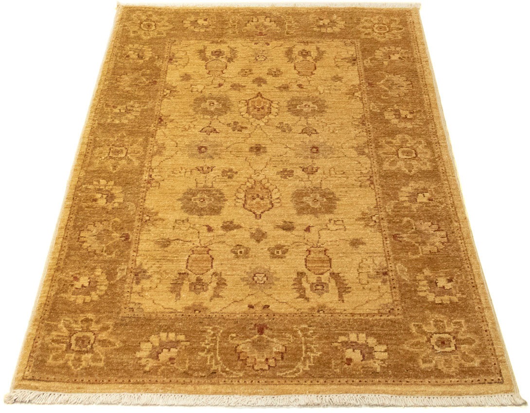 Image of morgenland Orientteppich »Ziegler - 120 x 77 cm - dunkelbeige«, rechteckig, 6 mm Höhe, Wohnzimmer, Handgeknüpft, Einzelstück mit Zertifikat bei Ackermann Versand Schweiz