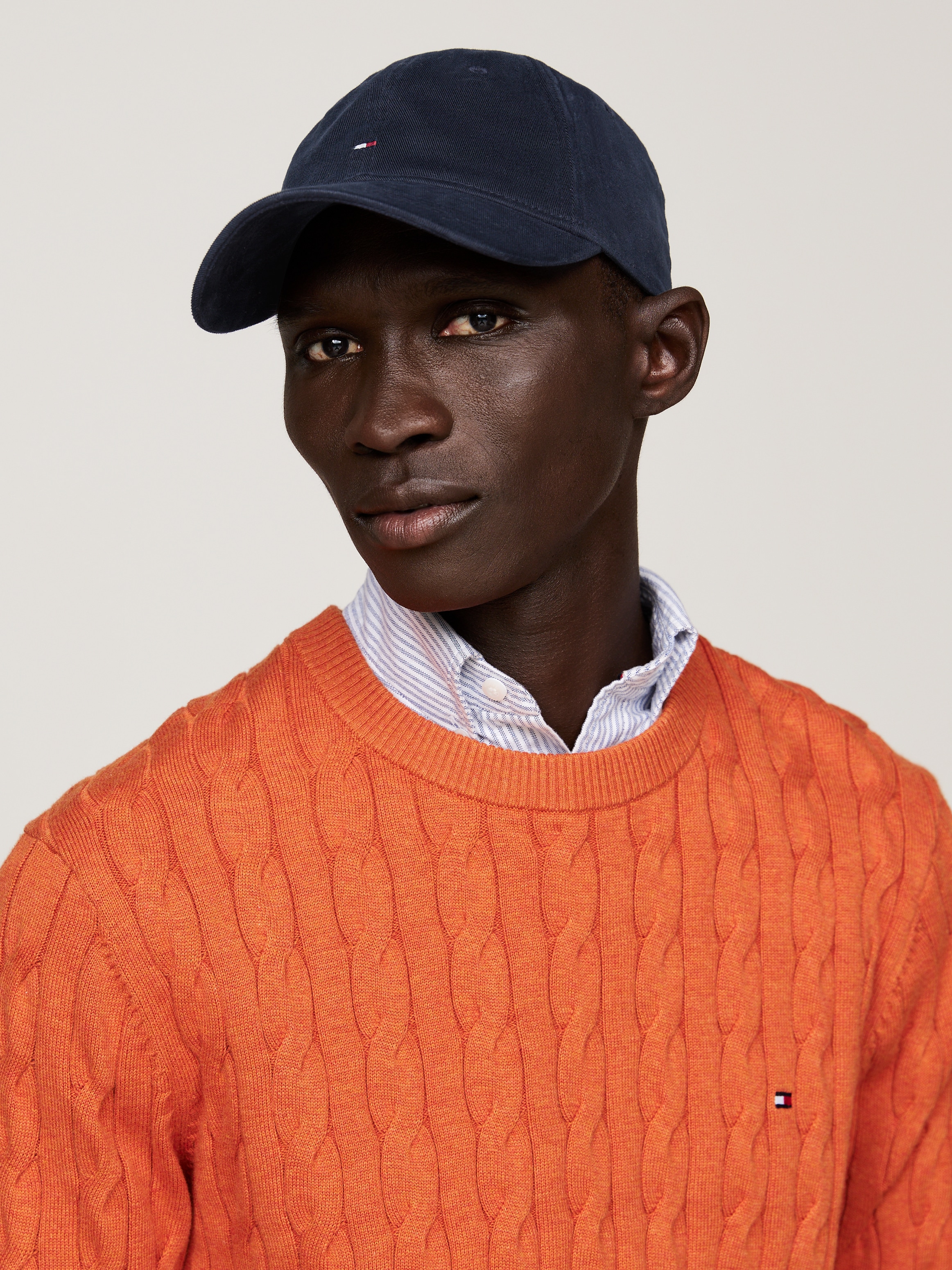 Tommy Hilfiger Casquette de baseball »TH FLAG '85 SOFT 6 PANEL CAP« avec broderie de logo, taille ajustable, unisexe
