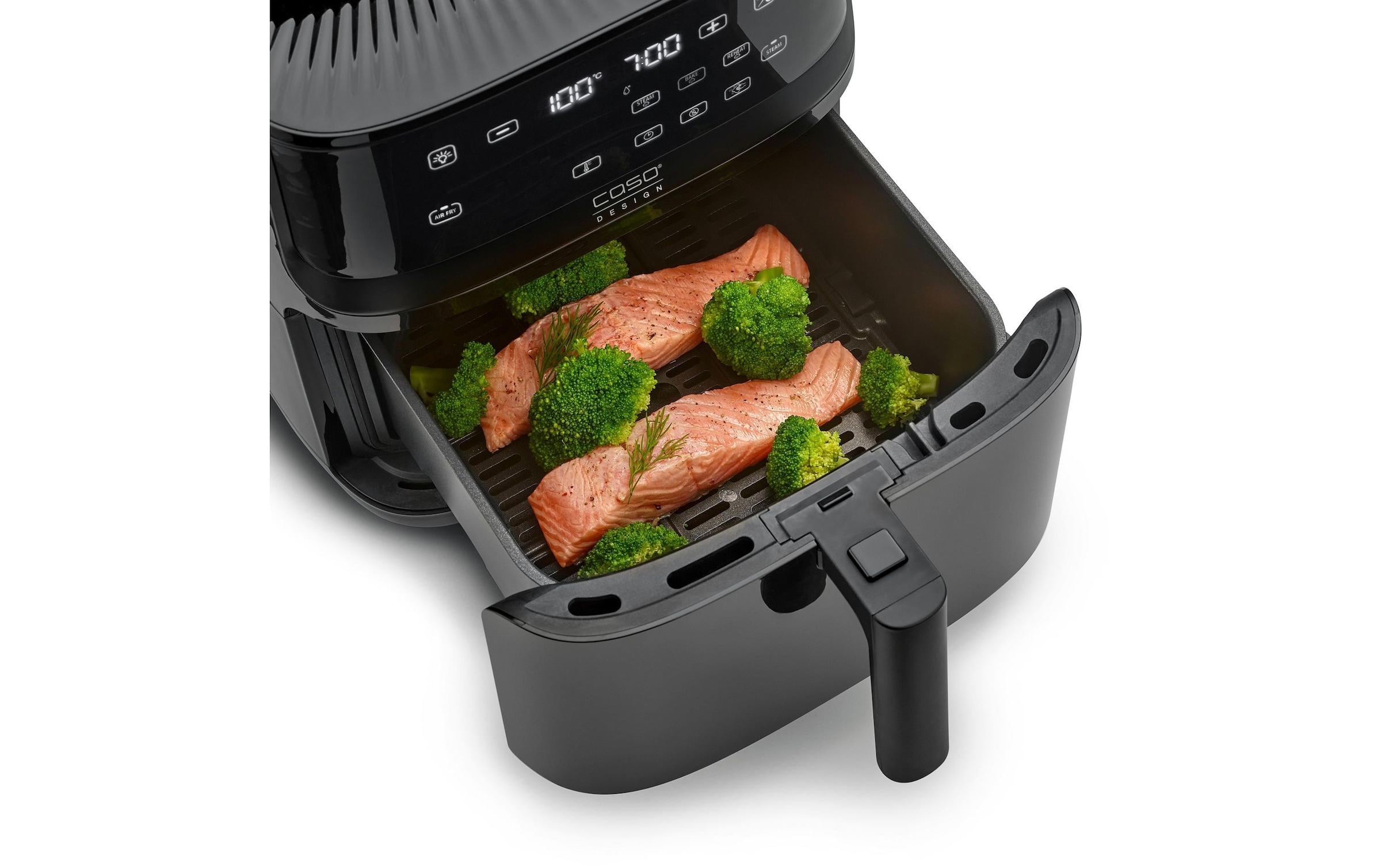 Caso Heissluftfritteuse »AirFry & Steam 700 45352 kg, Schwarz«, 1700 W