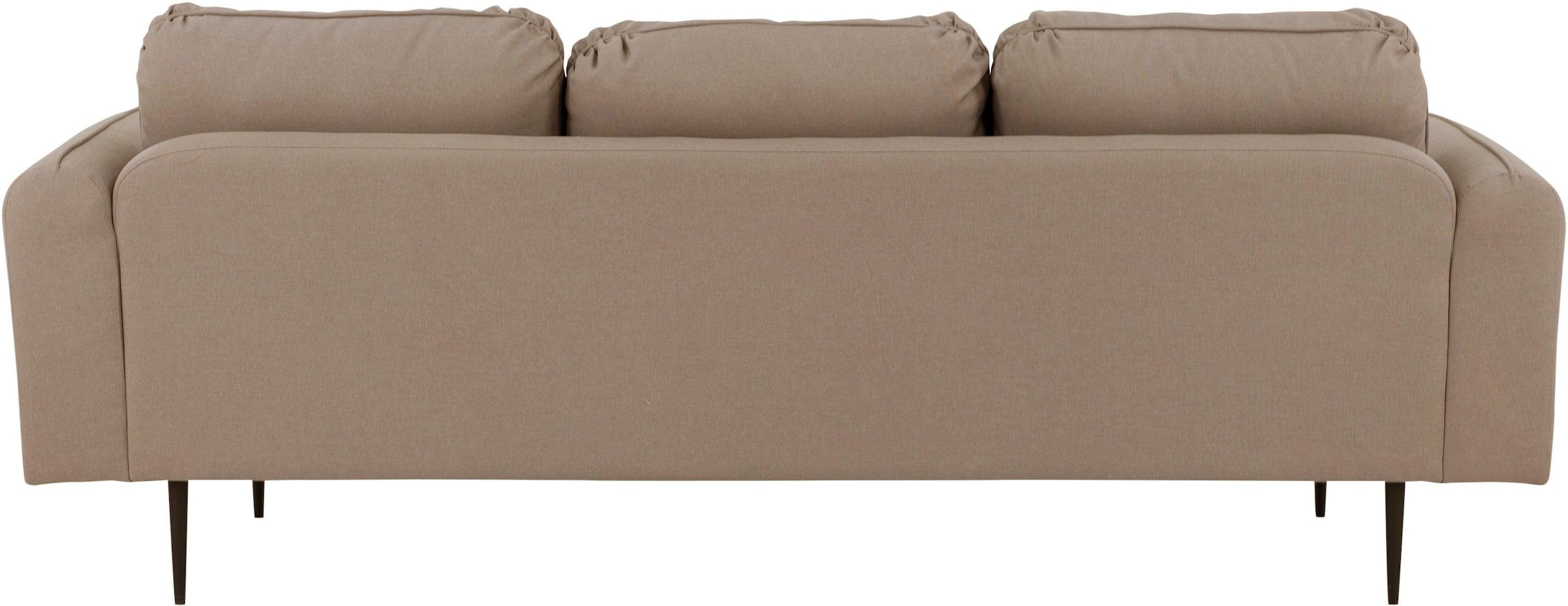 Leonique 3-Sitzer »Skidi« mit losen Rückenkissen und Keder oben auf der Armlehne